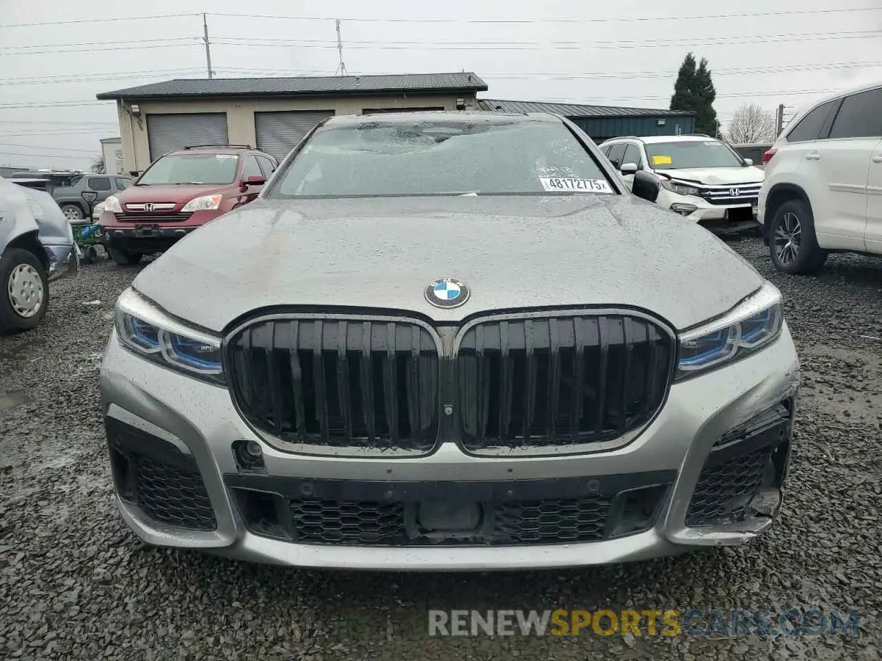 5 Photograph of a damaged car WBA7U2C00LGJ59975 BMW 7 SERIES 2020