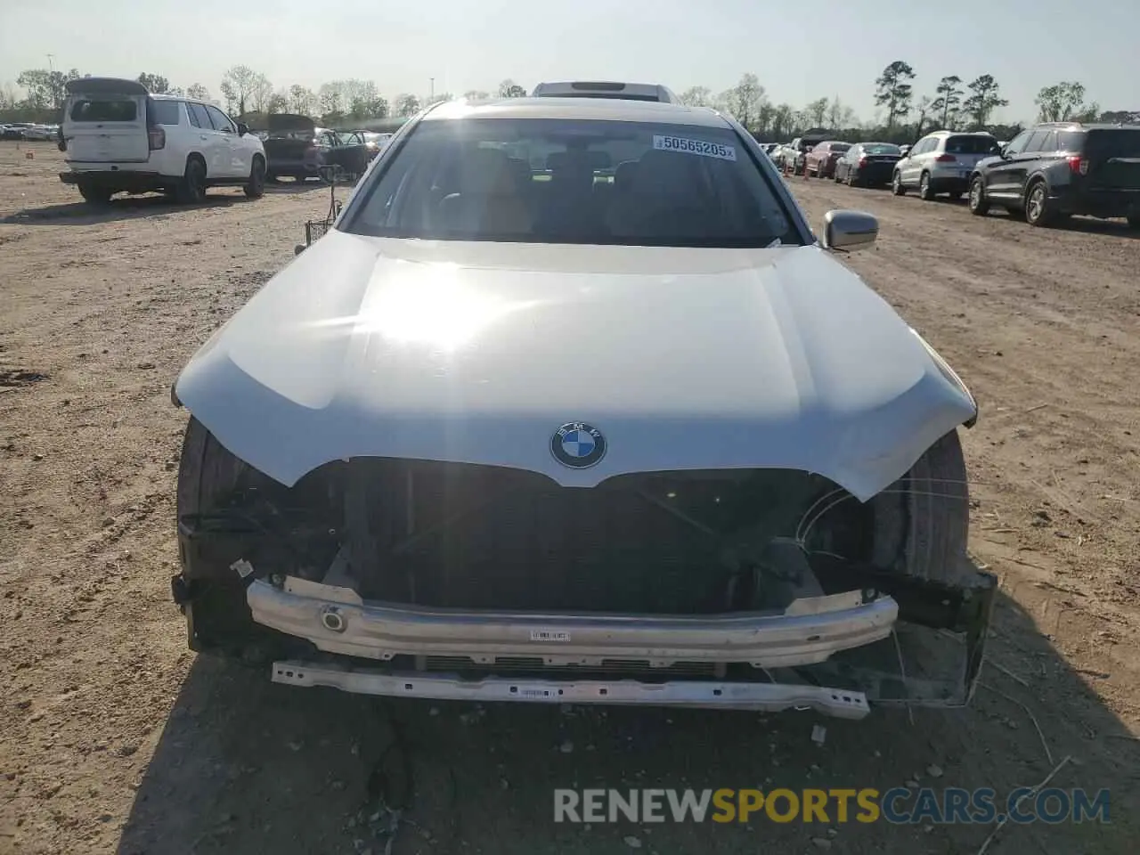 5 Фотография поврежденного автомобиля WBA7T2C02MCF77517 BMW 7 SERIES 2021