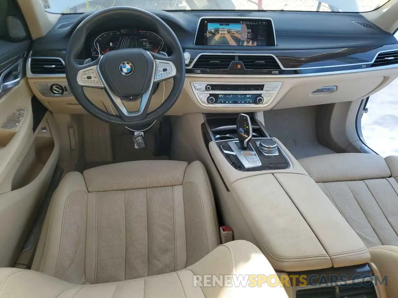 8 Фотография поврежденного автомобиля WBA7T2C02MCF77517 BMW 7 SERIES 2021