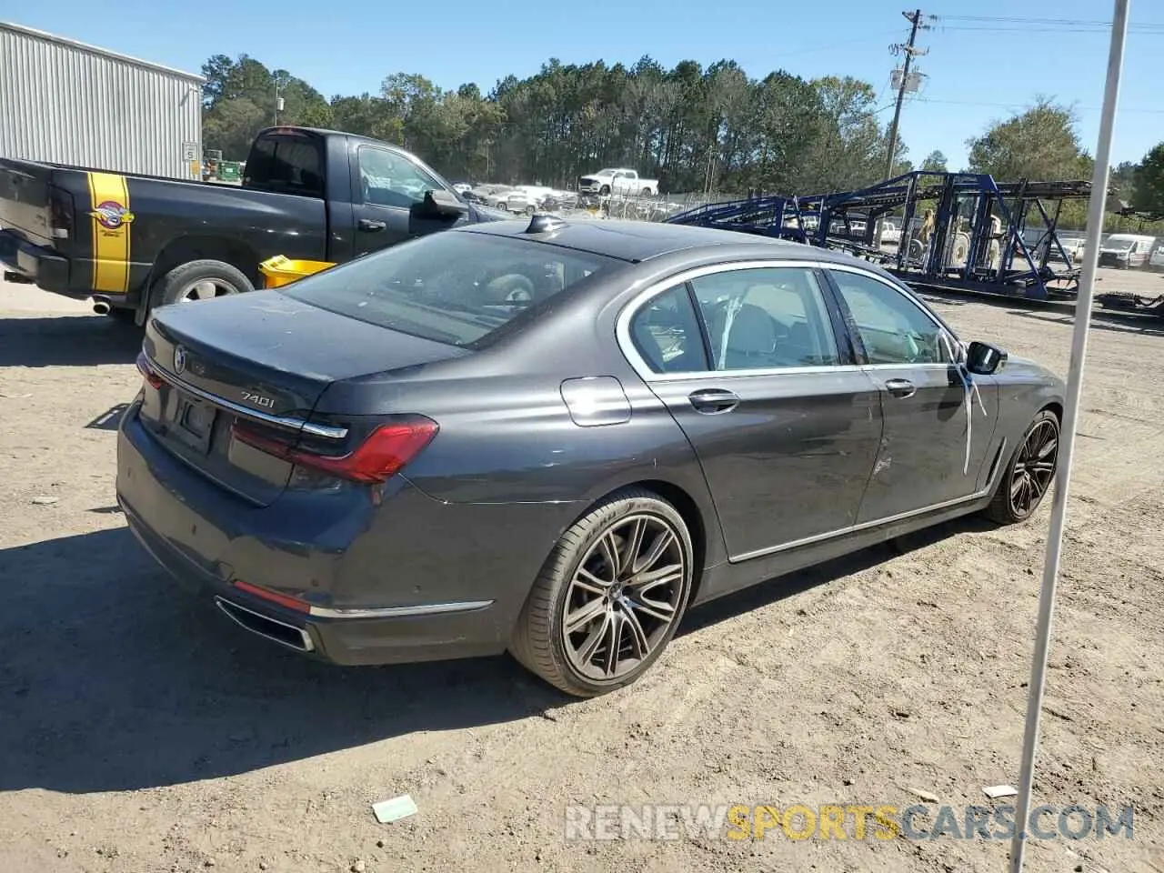 3 Фотография поврежденного автомобиля WBA7T2C05MCF83442 BMW 7 SERIES 2021