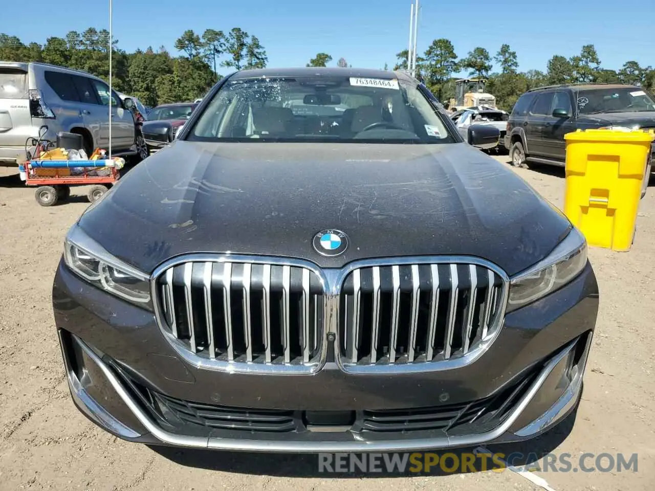 5 Фотография поврежденного автомобиля WBA7T2C05MCF83442 BMW 7 SERIES 2021