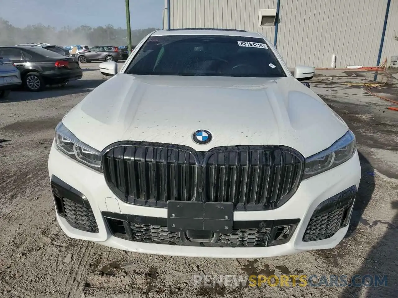 5 Фотография поврежденного автомобиля WBA7T2C07MCF70448 BMW 7 SERIES 2021