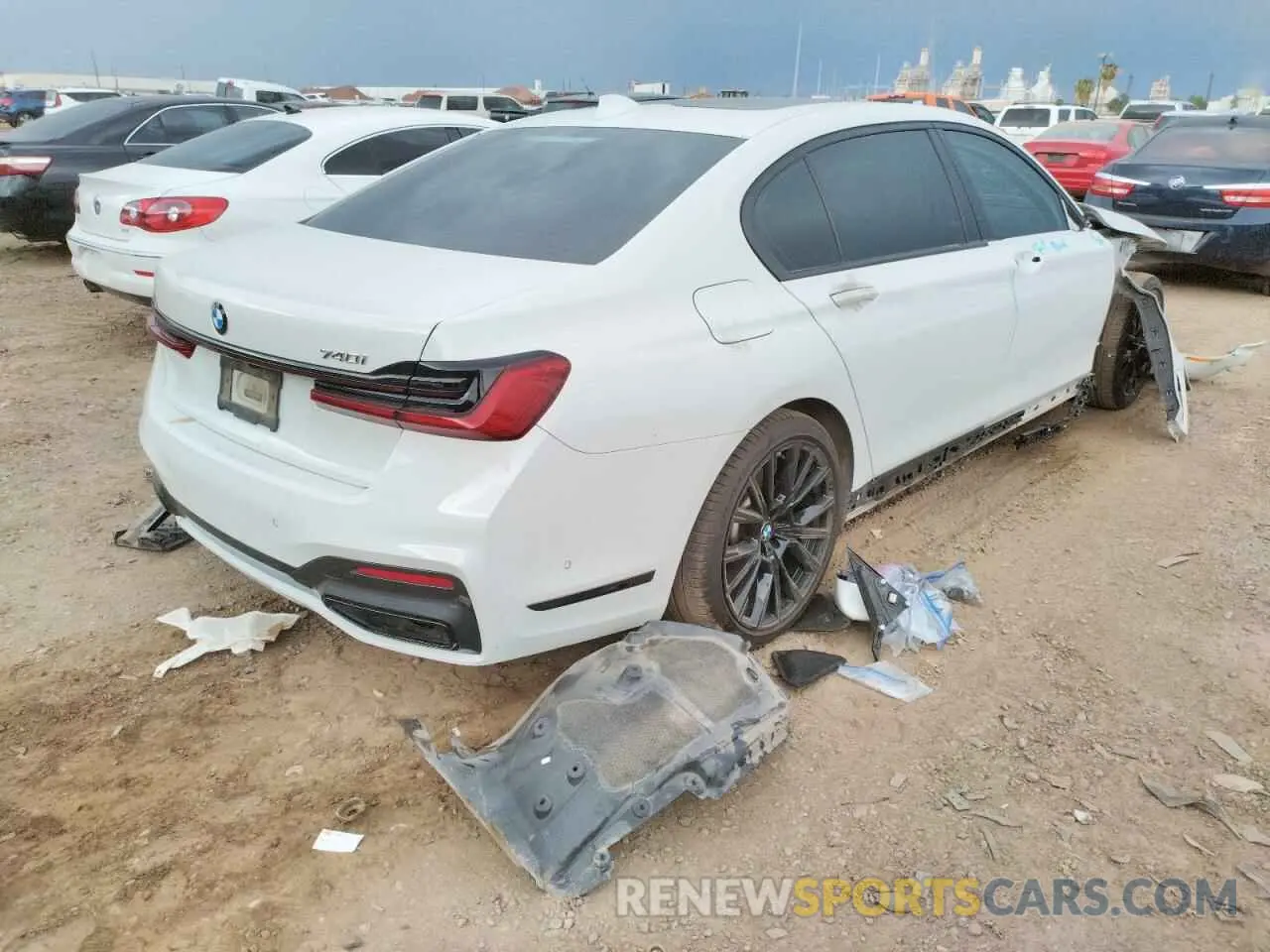 4 Photograph of a damaged car WBA7T2C08MCE54644 BMW 7 SERIES 2021
