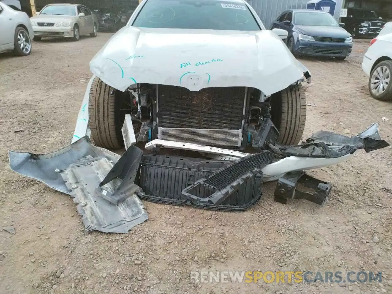 9 Photograph of a damaged car WBA7T2C08MCE54644 BMW 7 SERIES 2021