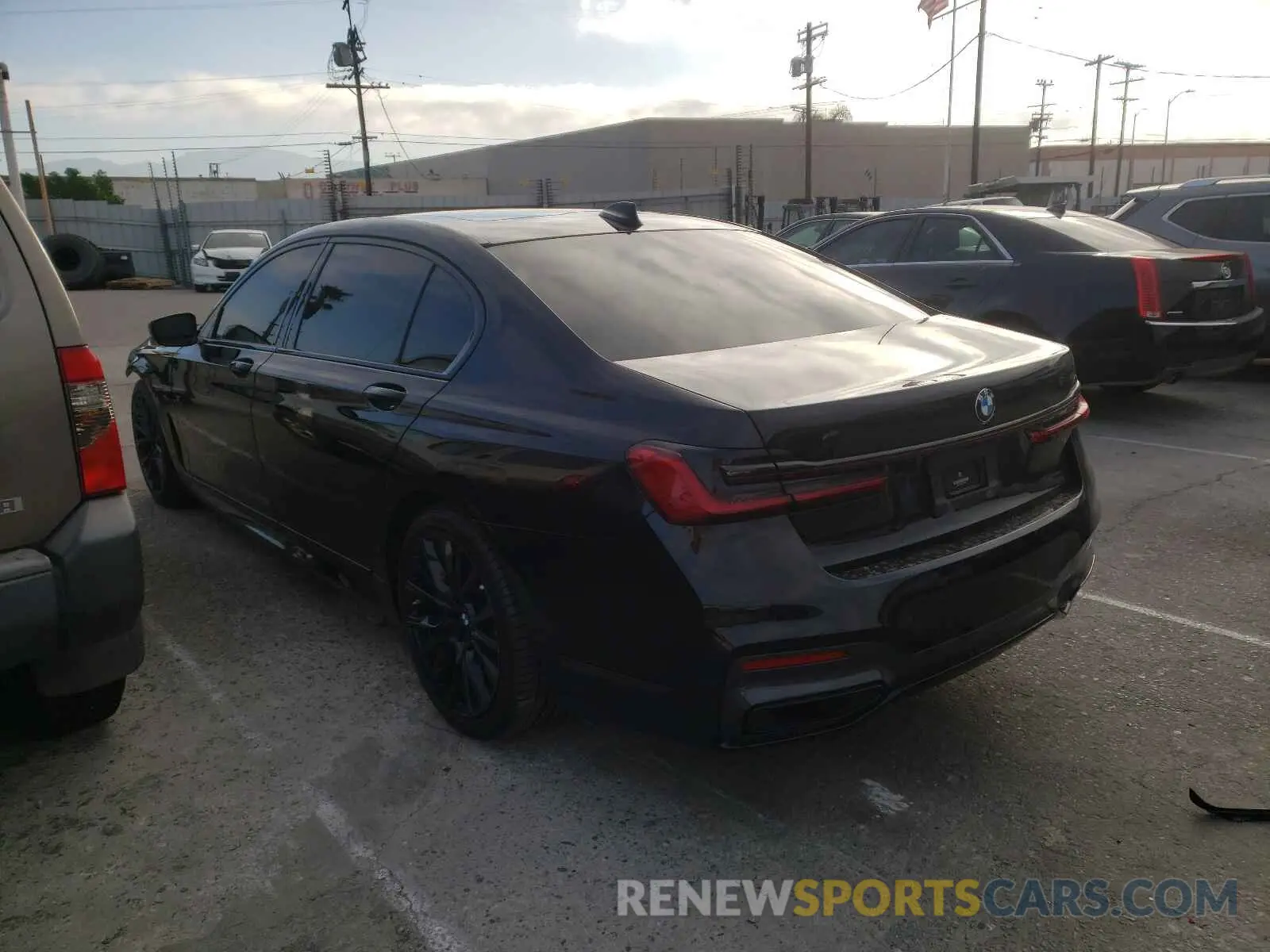 3 Фотография поврежденного автомобиля WBA7T2C08MCF68448 BMW 7 SERIES 2021