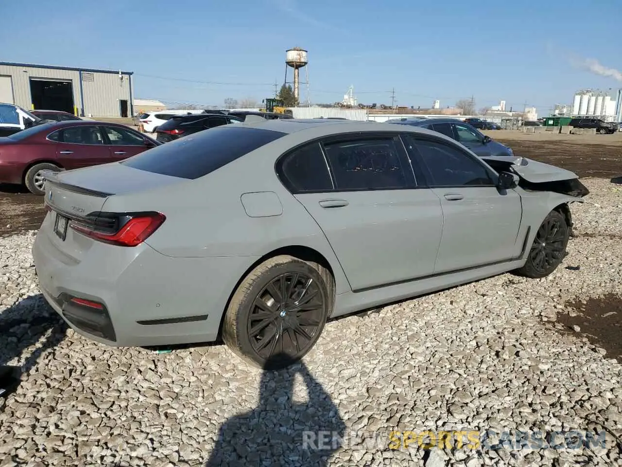 3 Фотография поврежденного автомобиля WBA7U2C08MCG03857 BMW 7 SERIES 2021