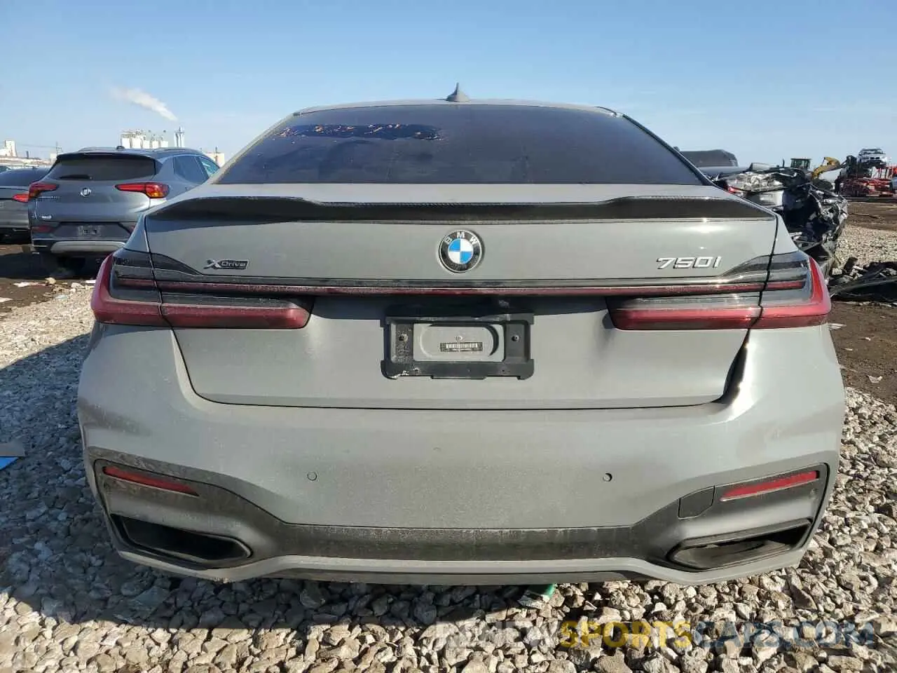 6 Фотография поврежденного автомобиля WBA7U2C08MCG03857 BMW 7 SERIES 2021