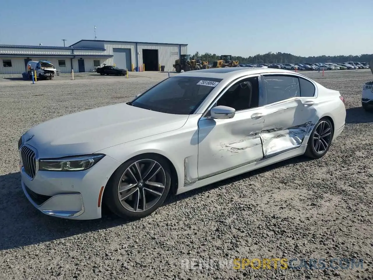 1 Photograph of a damaged car WBA7U2C0XMCF54323 BMW 7 SERIES 2021