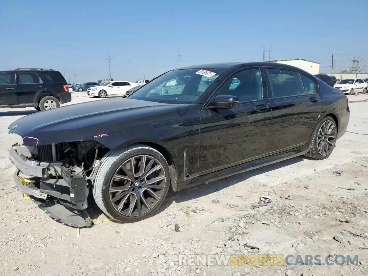 1 Фотография поврежденного автомобиля WBA7T2C01NCK41405 BMW 7 SERIES 2022