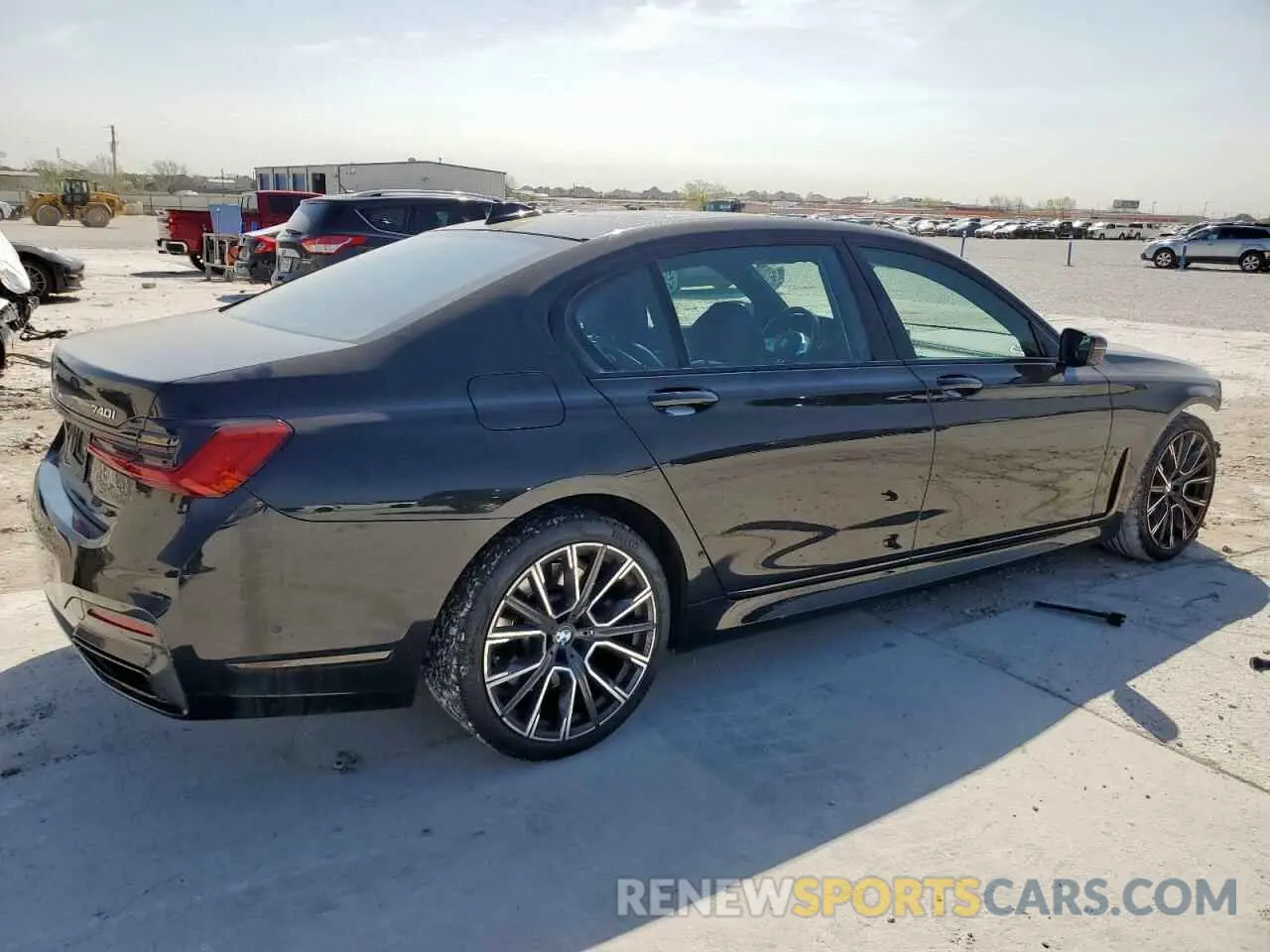 3 Фотография поврежденного автомобиля WBA7T2C01NCK41405 BMW 7 SERIES 2022