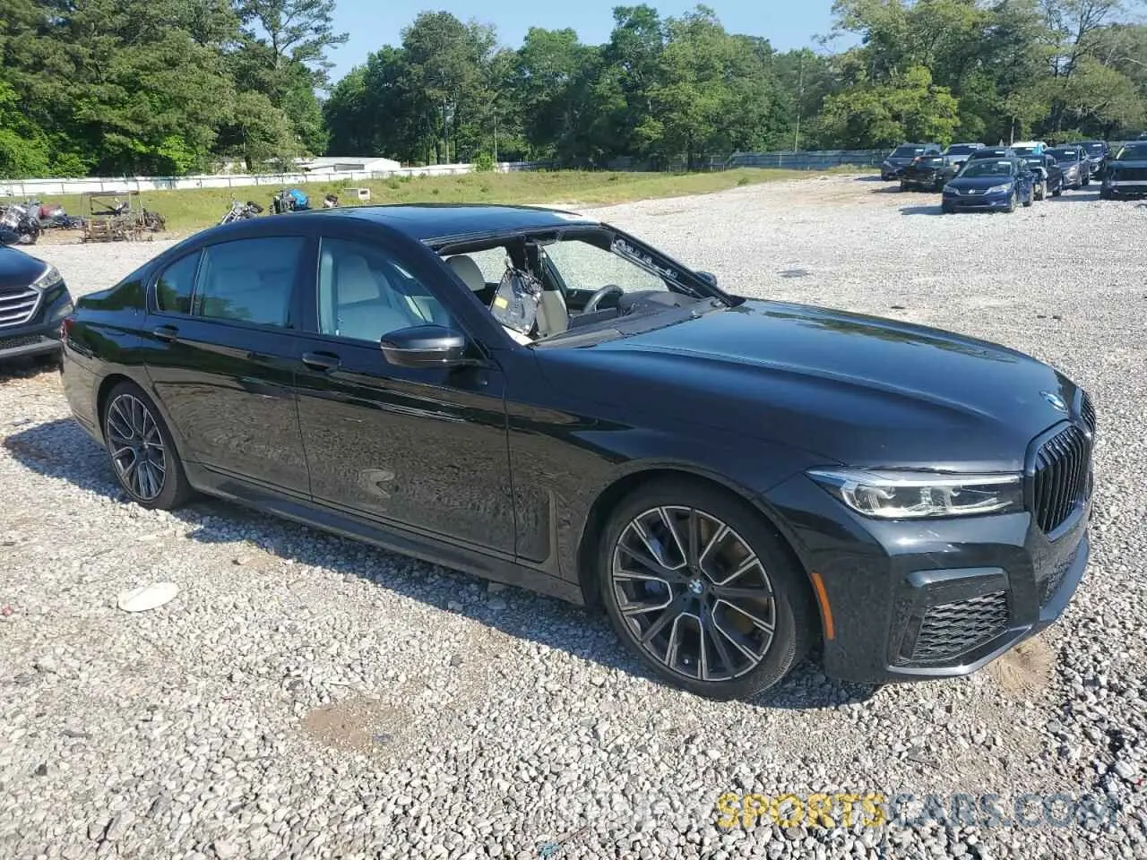 4 Photograph of a damaged car WBA7T2C06NCH89483 BMW 7 SERIES 2022