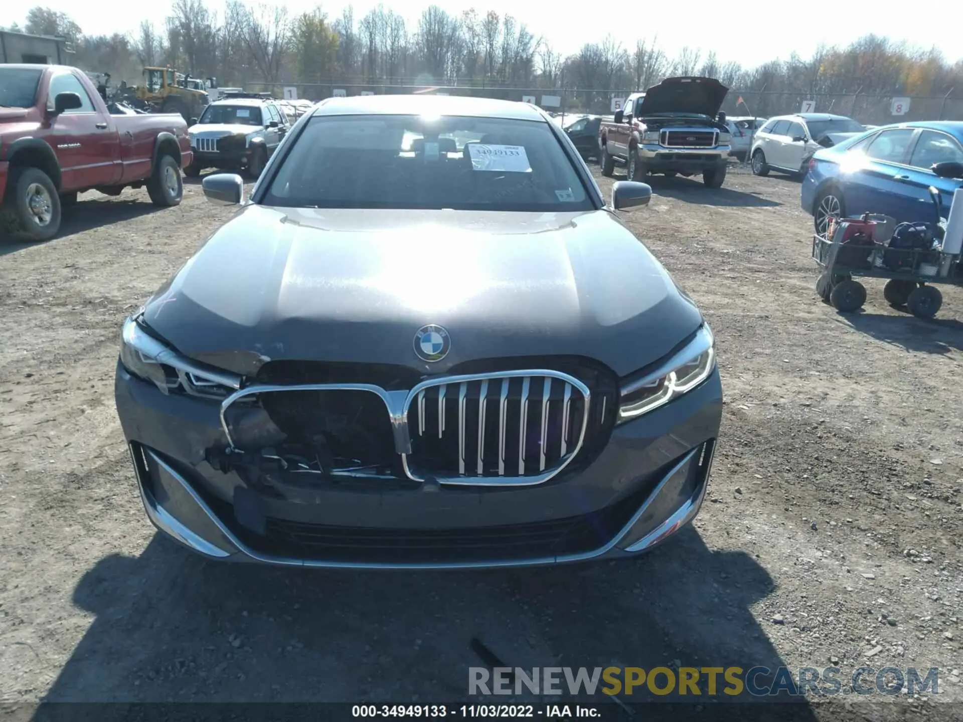 6 Photograph of a damaged car WBA7T4C07NCH70131 BMW 7 SERIES 2022