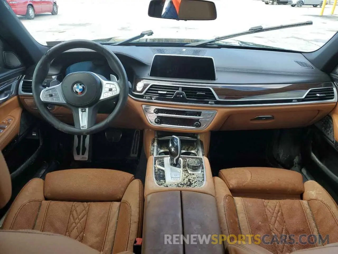 8 Фотография поврежденного автомобиля WBA7U2C01NCK83702 BMW 7 SERIES 2022