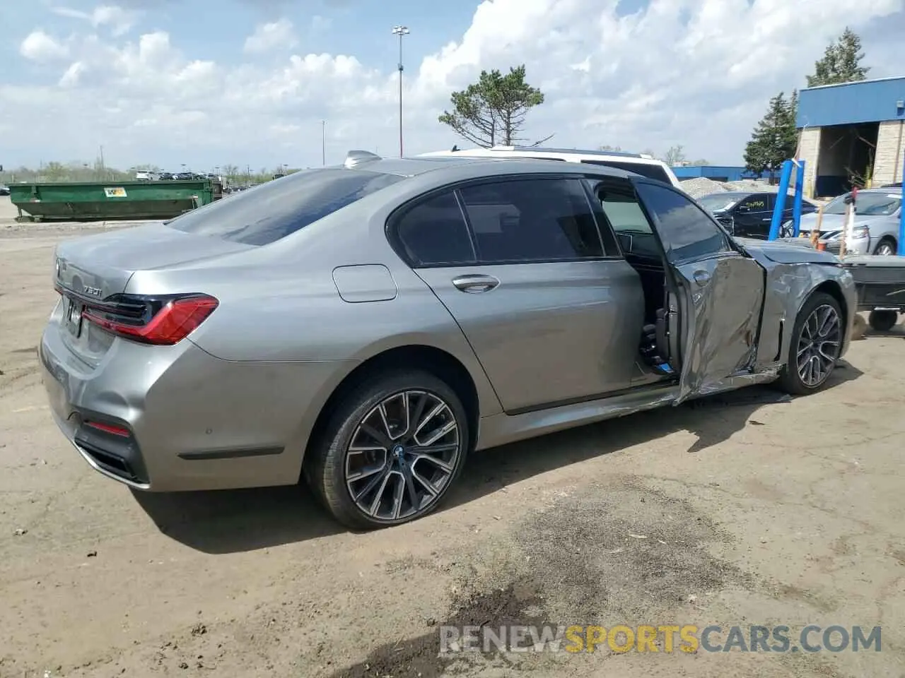 3 Photograph of a damaged car WBA7U2C09NCJ69088 BMW 7 SERIES 2022