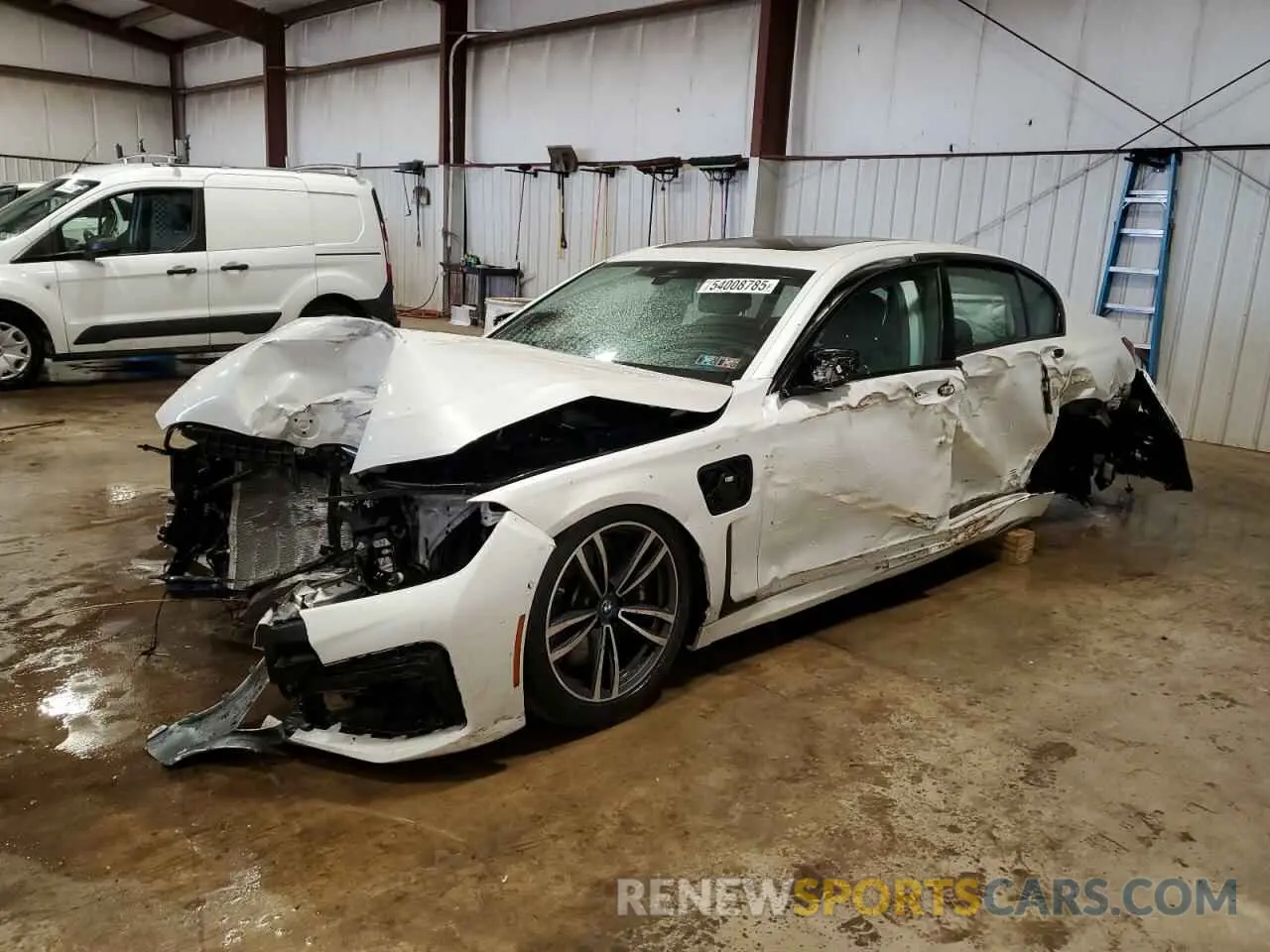 1 Photograph of a damaged car WBA7W4C08NCH89469 BMW 7 SERIES 2022