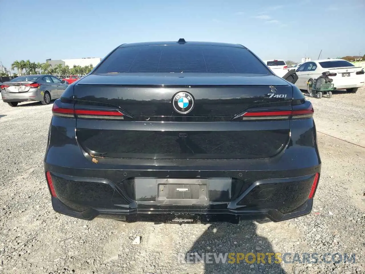 6 Фотография поврежденного автомобиля WBA23EH09PCM61561 BMW 7 SERIES 2023