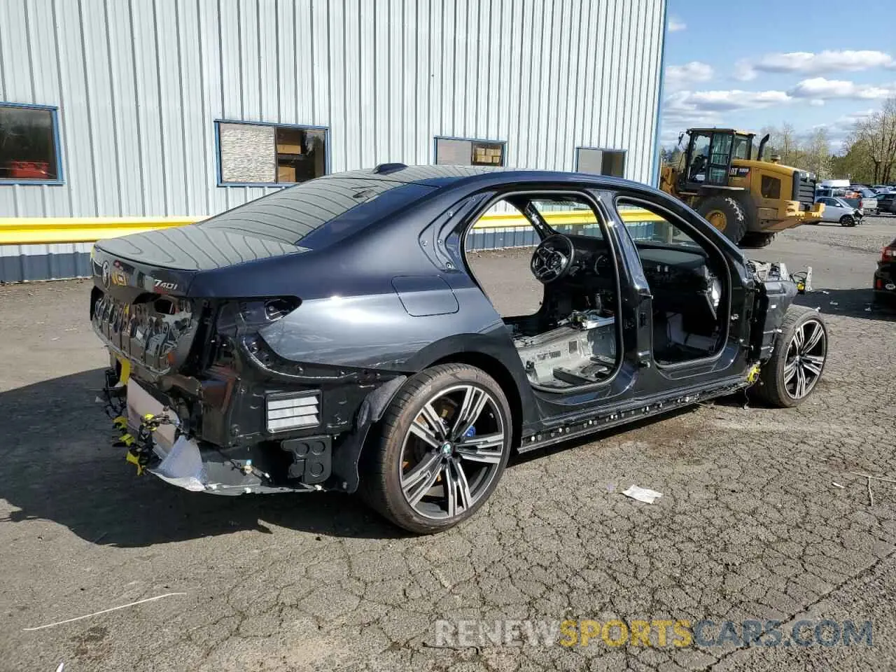 3 Фотография поврежденного автомобиля WBA23EH09RCR07226 BMW 7 SERIES 2024