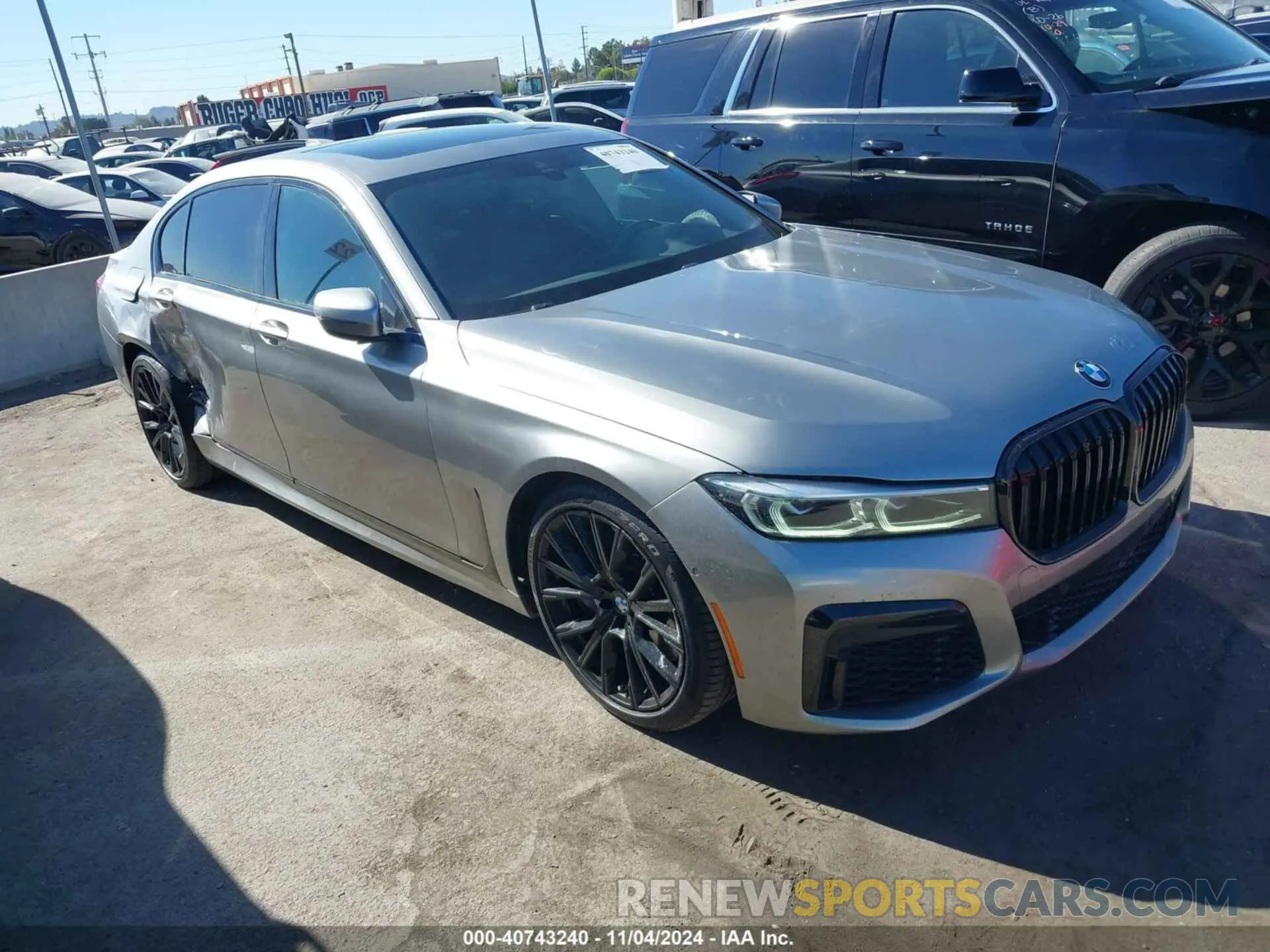 1 Фотография поврежденного автомобиля WBA7T2C08NCH67971 BMW 740 2022