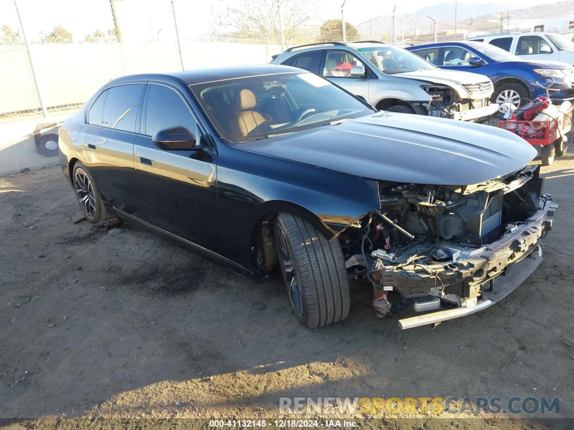 1 Фотография поврежденного автомобиля WBA23EH01PCM68861 BMW 740 2023