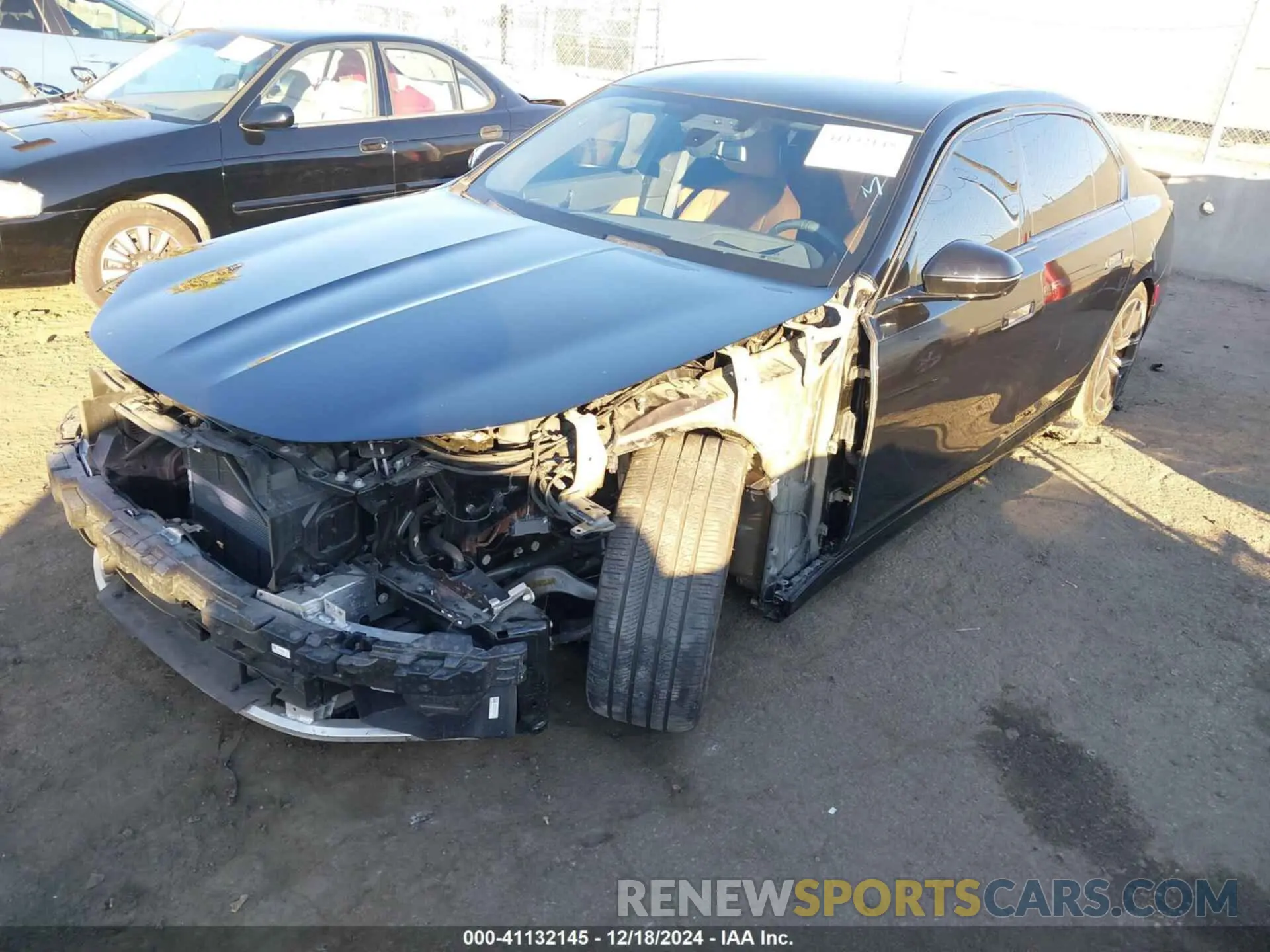 2 Фотография поврежденного автомобиля WBA23EH01PCM68861 BMW 740 2023