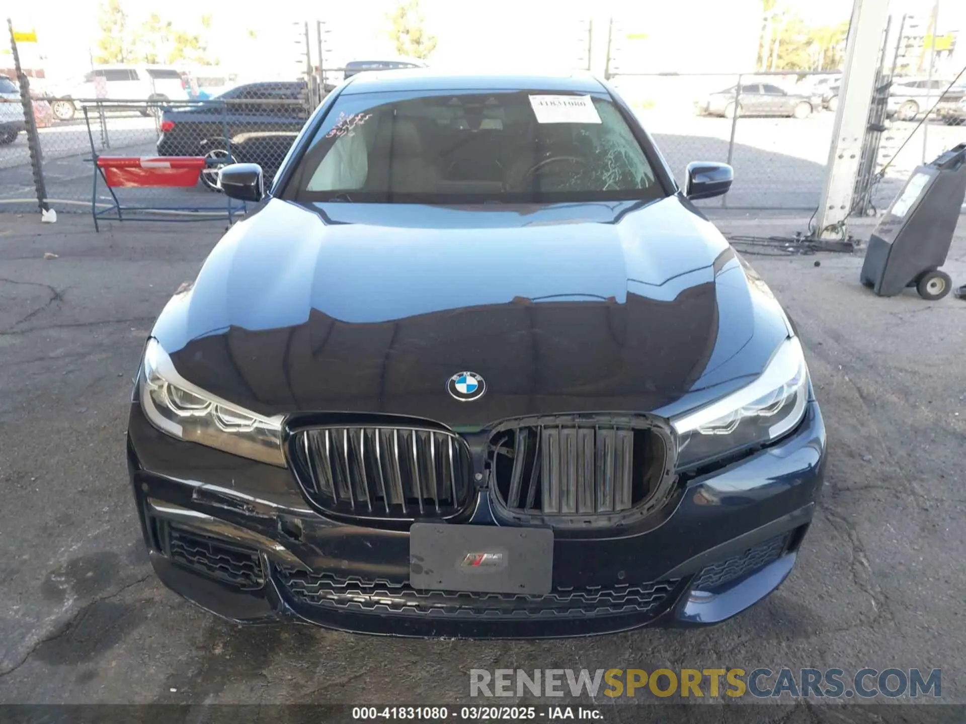 12 Photograph of a damaged car WBA7E2C58KB218419 BMW 740I 2019