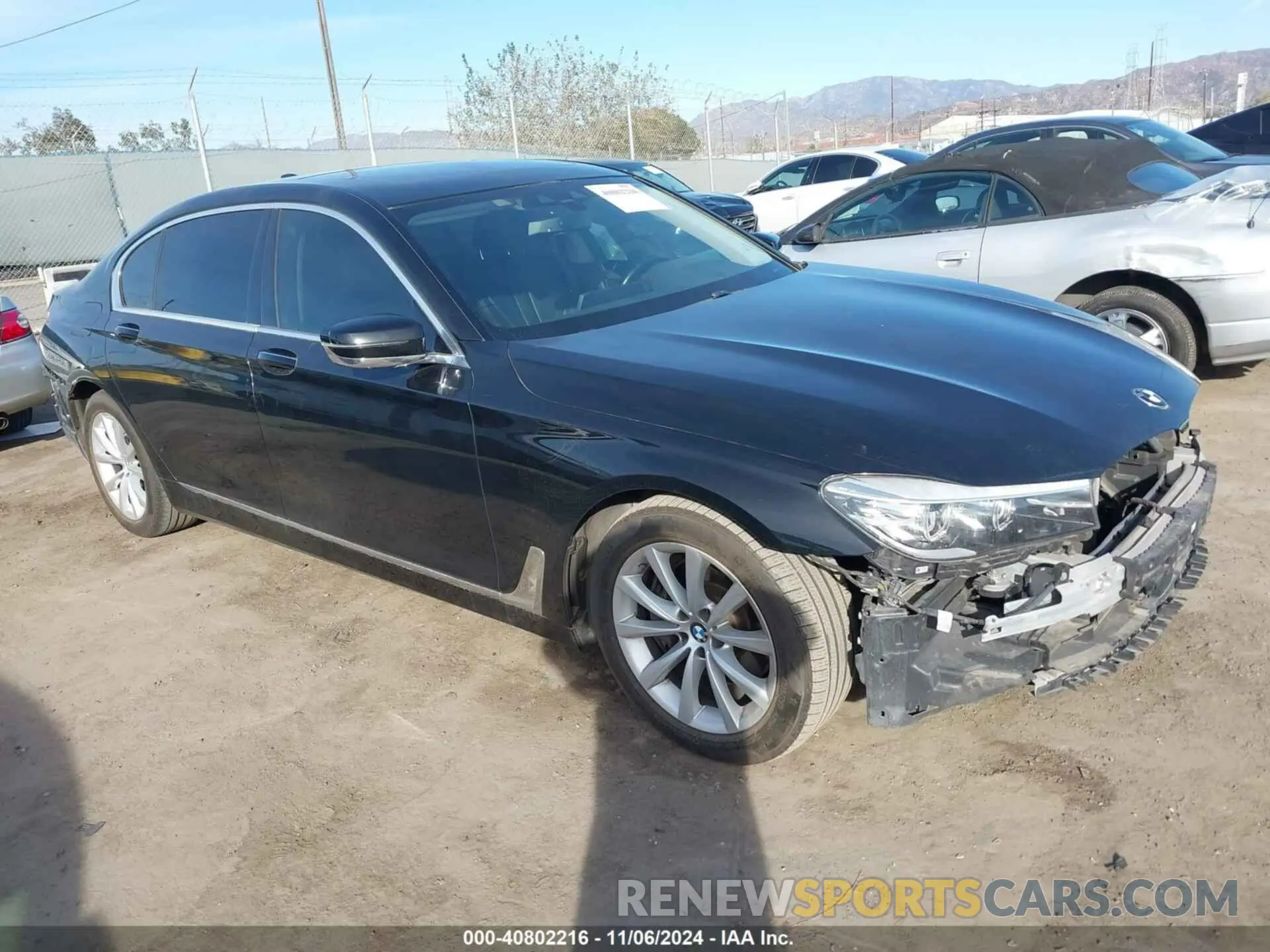 1 Photograph of a damaged car WBA7E2C5XKB216932 BMW 740I 2019