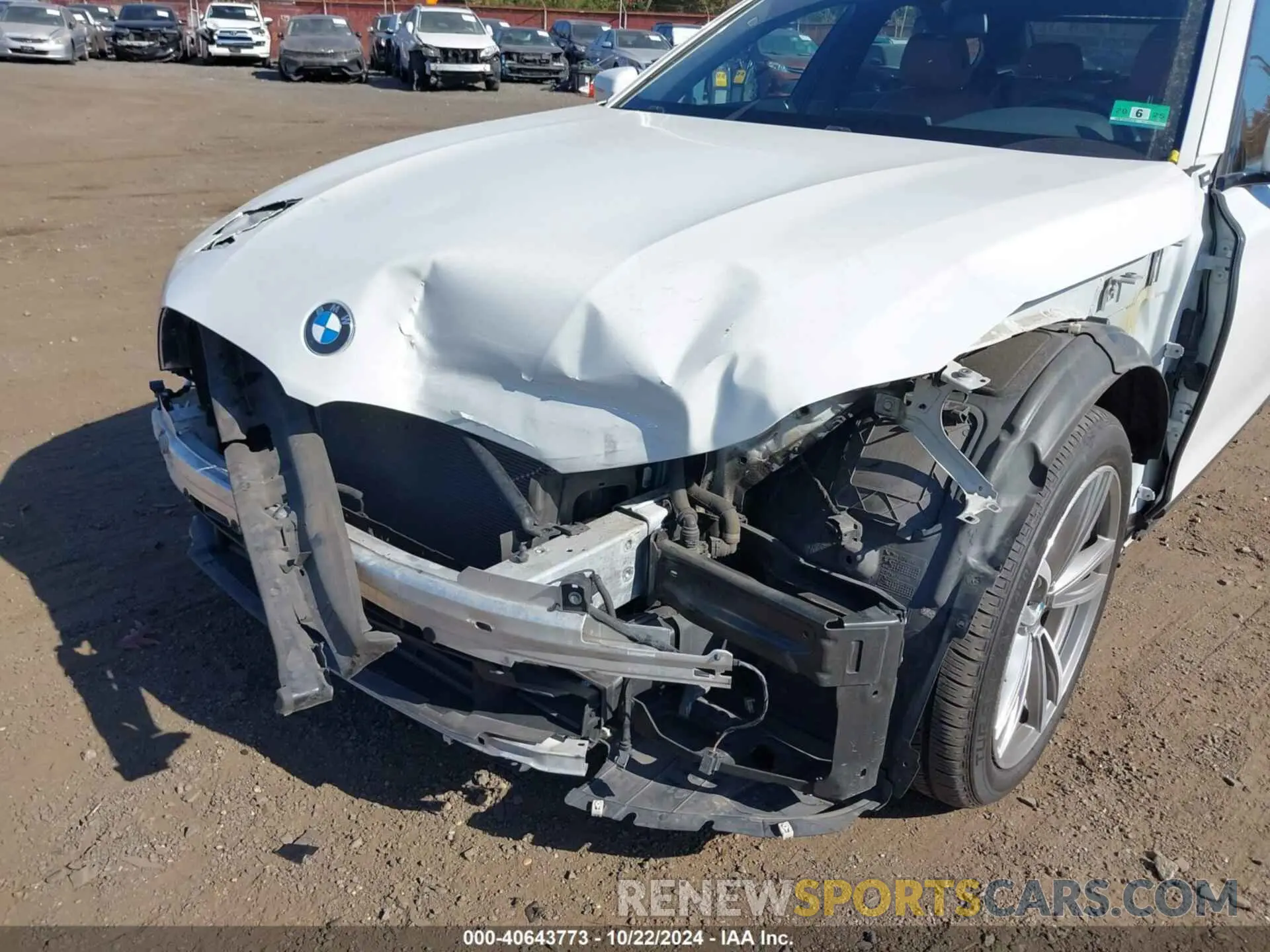 6 Фотография поврежденного автомобиля WBA7E4C50KGV28496 BMW 740I 2019