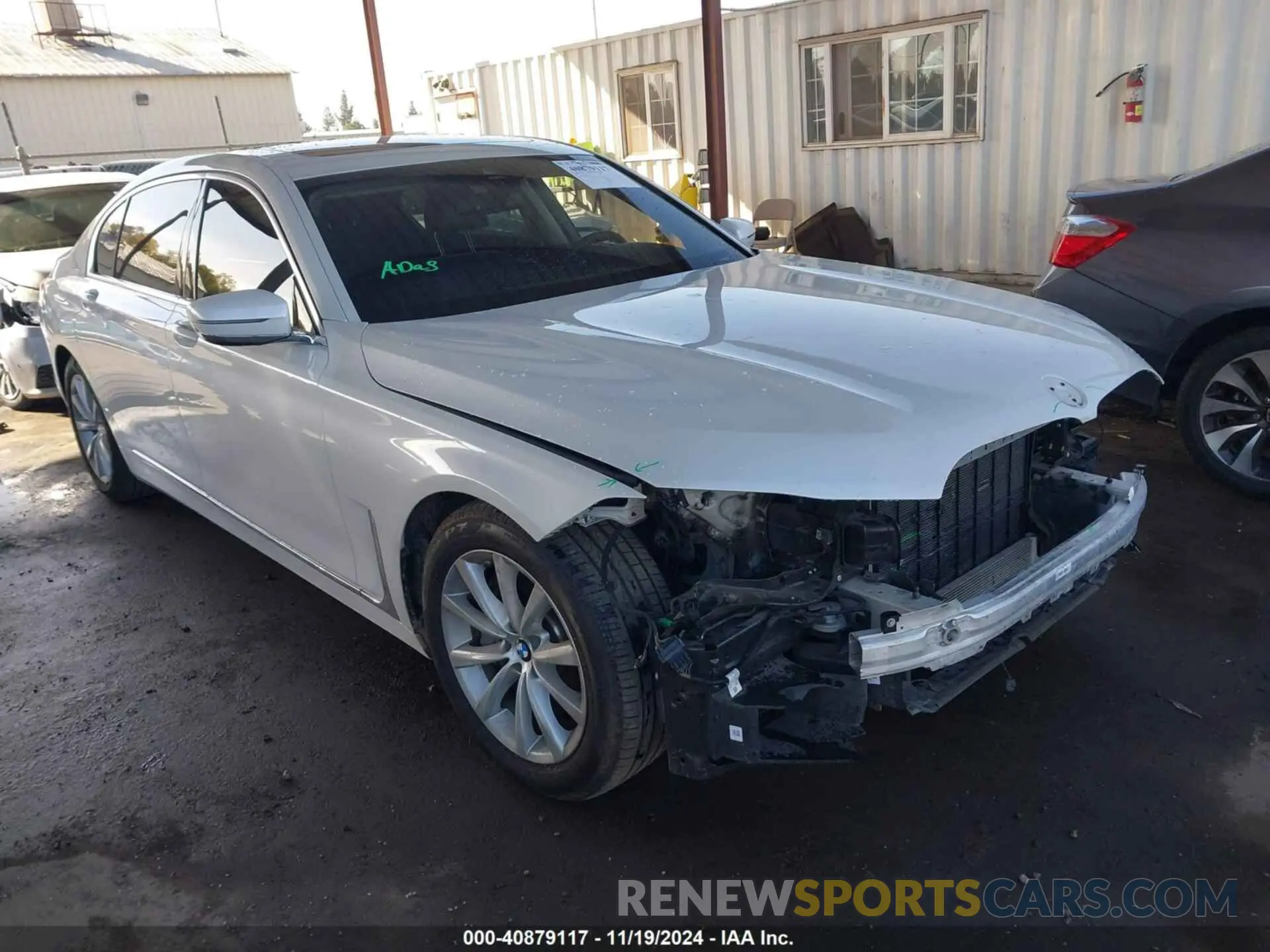 1 Photograph of a damaged car WBA7T2C07LCD01249 BMW 740I 2020
