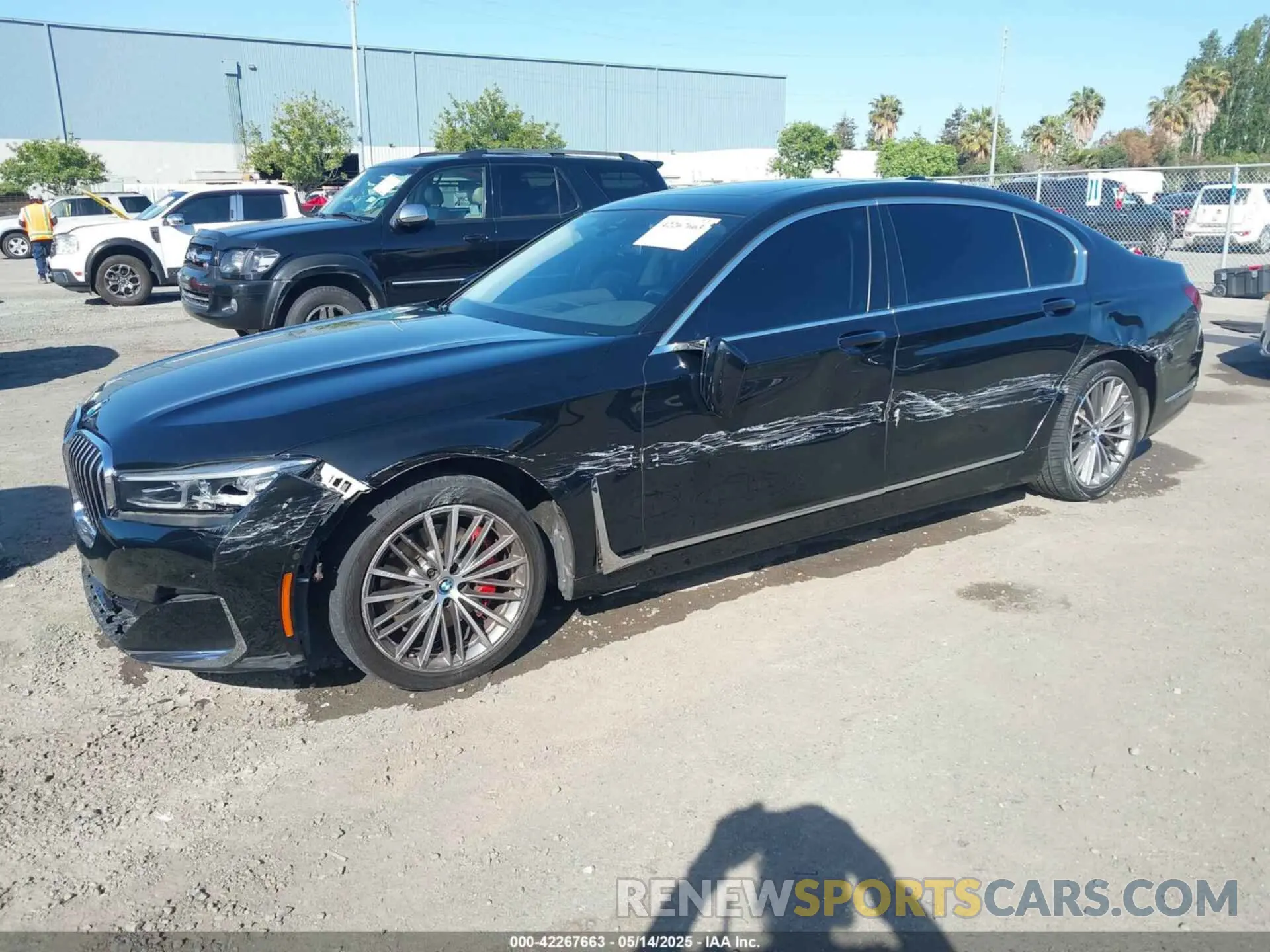 2 Photograph of a damaged car WBA7T2C05MCG31540 BMW 740I 2021