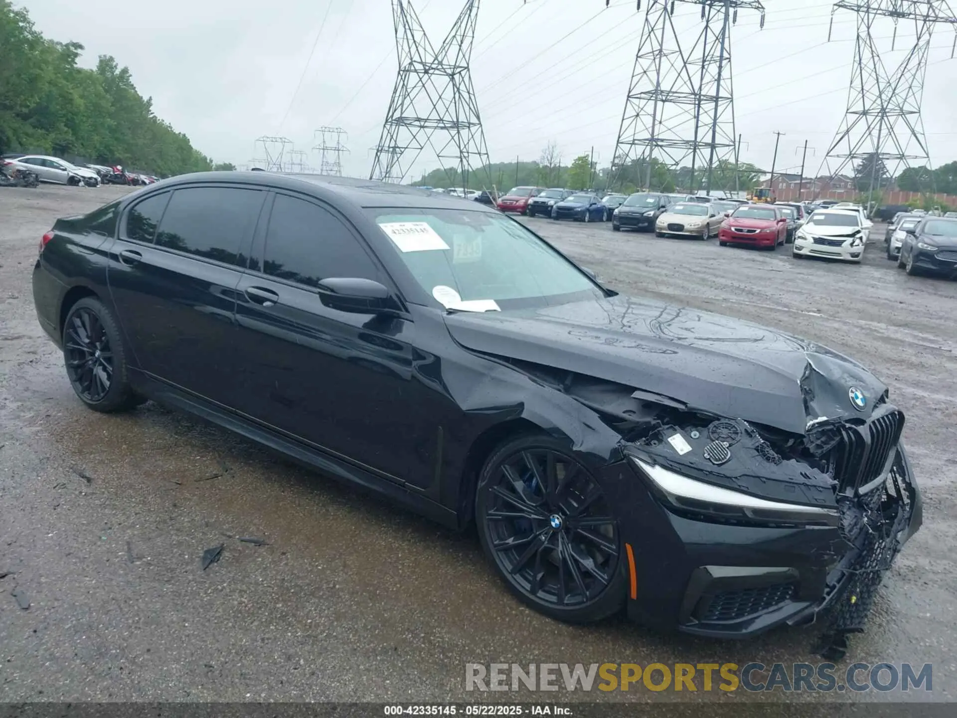1 Photograph of a damaged car WBA7T2C0XMCF73506 BMW 740I 2021