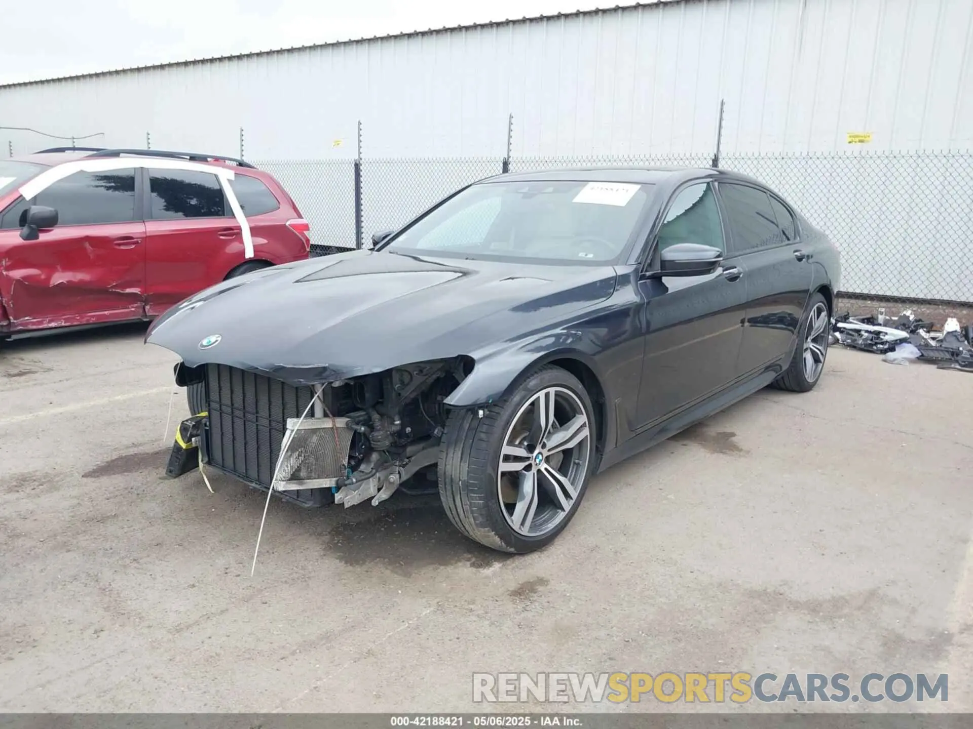 2 Photograph of a damaged car WBA7F0C50KGM26010 BMW 750I 2019
