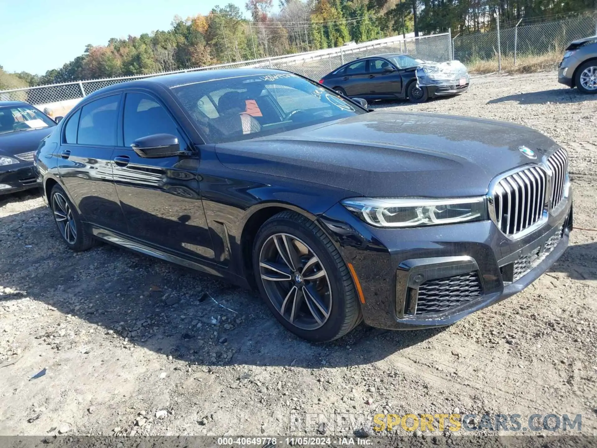 1 Photograph of a damaged car WBA7U2C00LGM27424 BMW 750I 2020