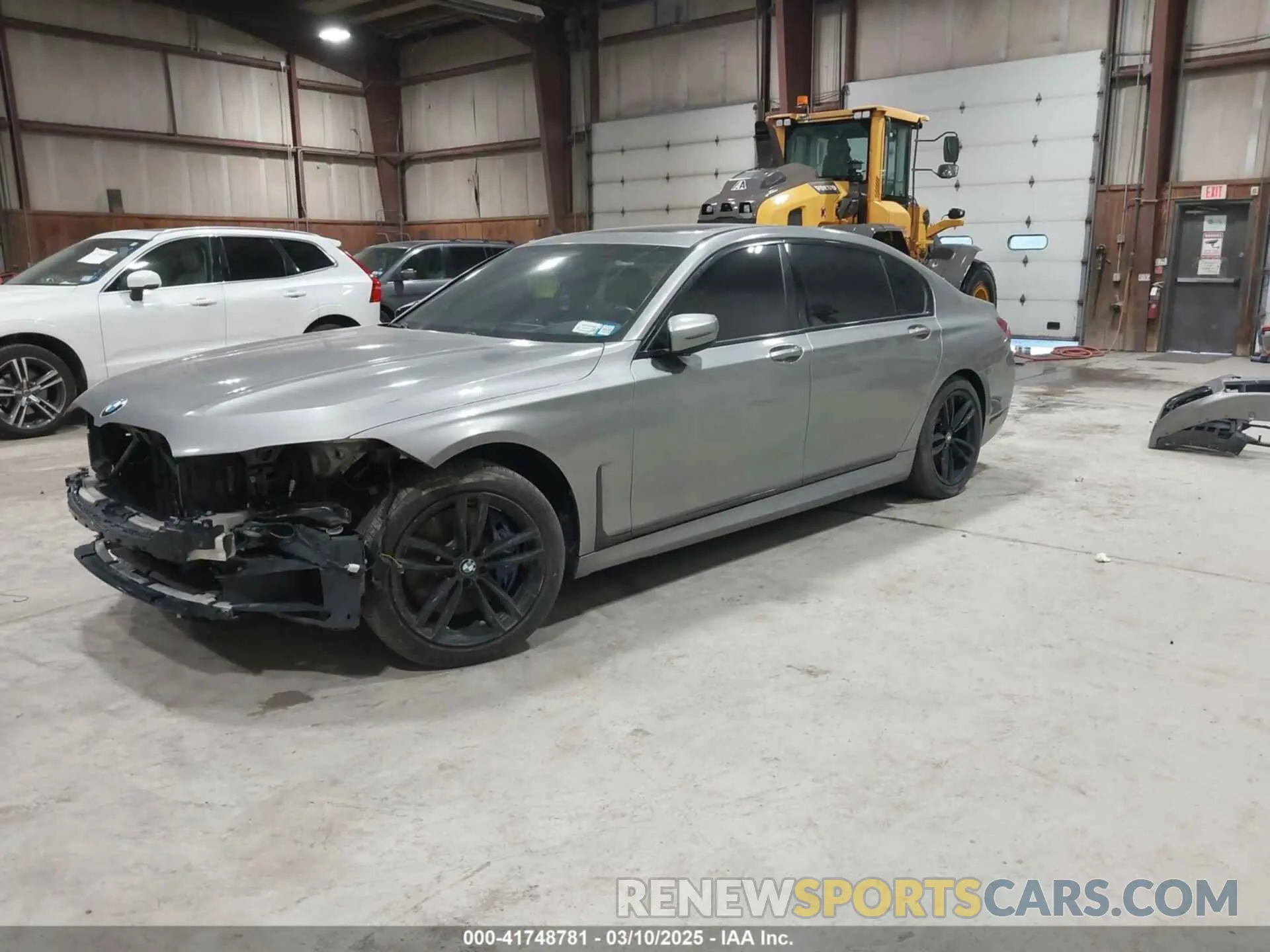 2 Фотография поврежденного автомобиля WBA7U2C06LBX84829 BMW 750I 2020