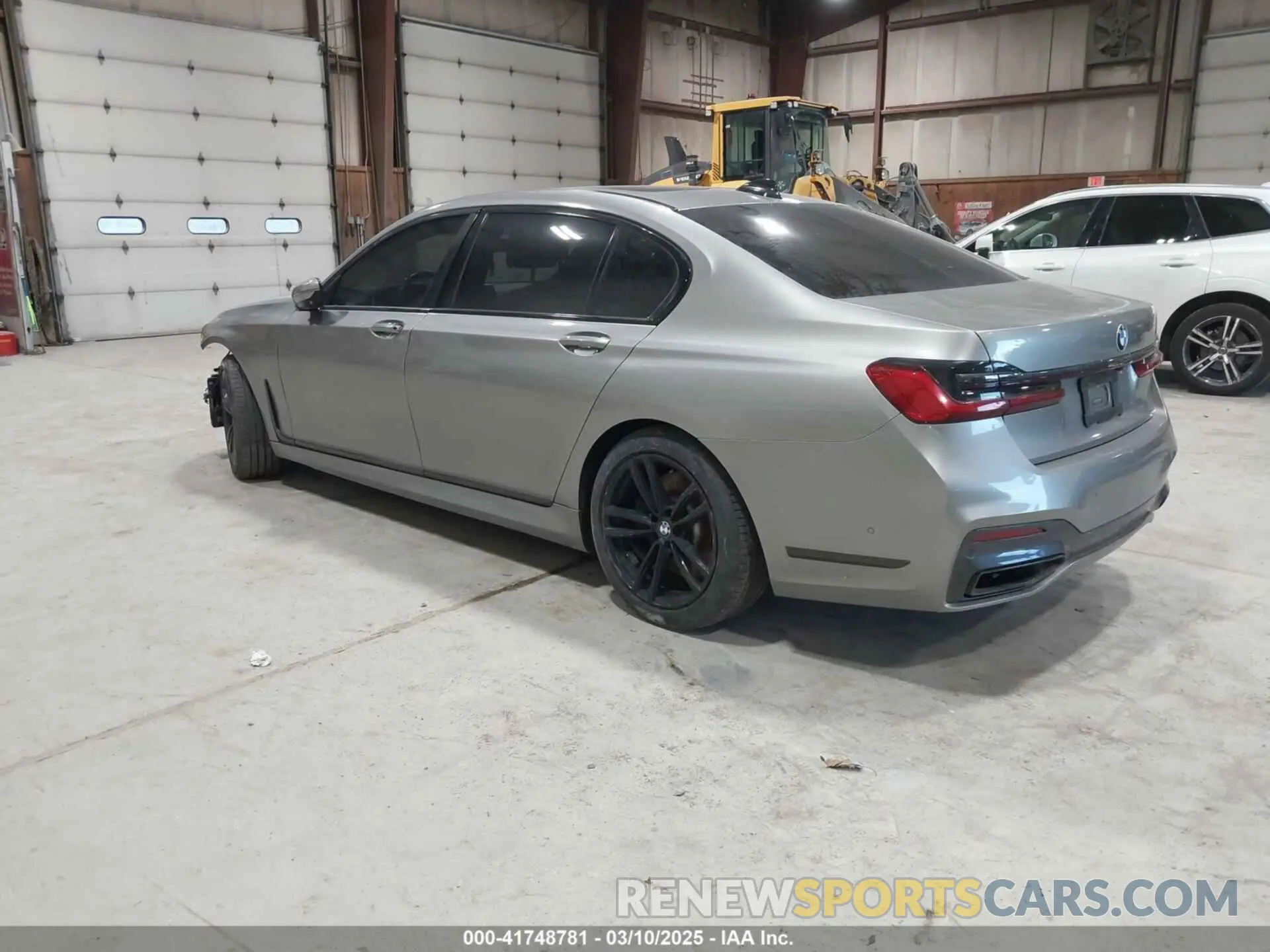 3 Фотография поврежденного автомобиля WBA7U2C06LBX84829 BMW 750I 2020