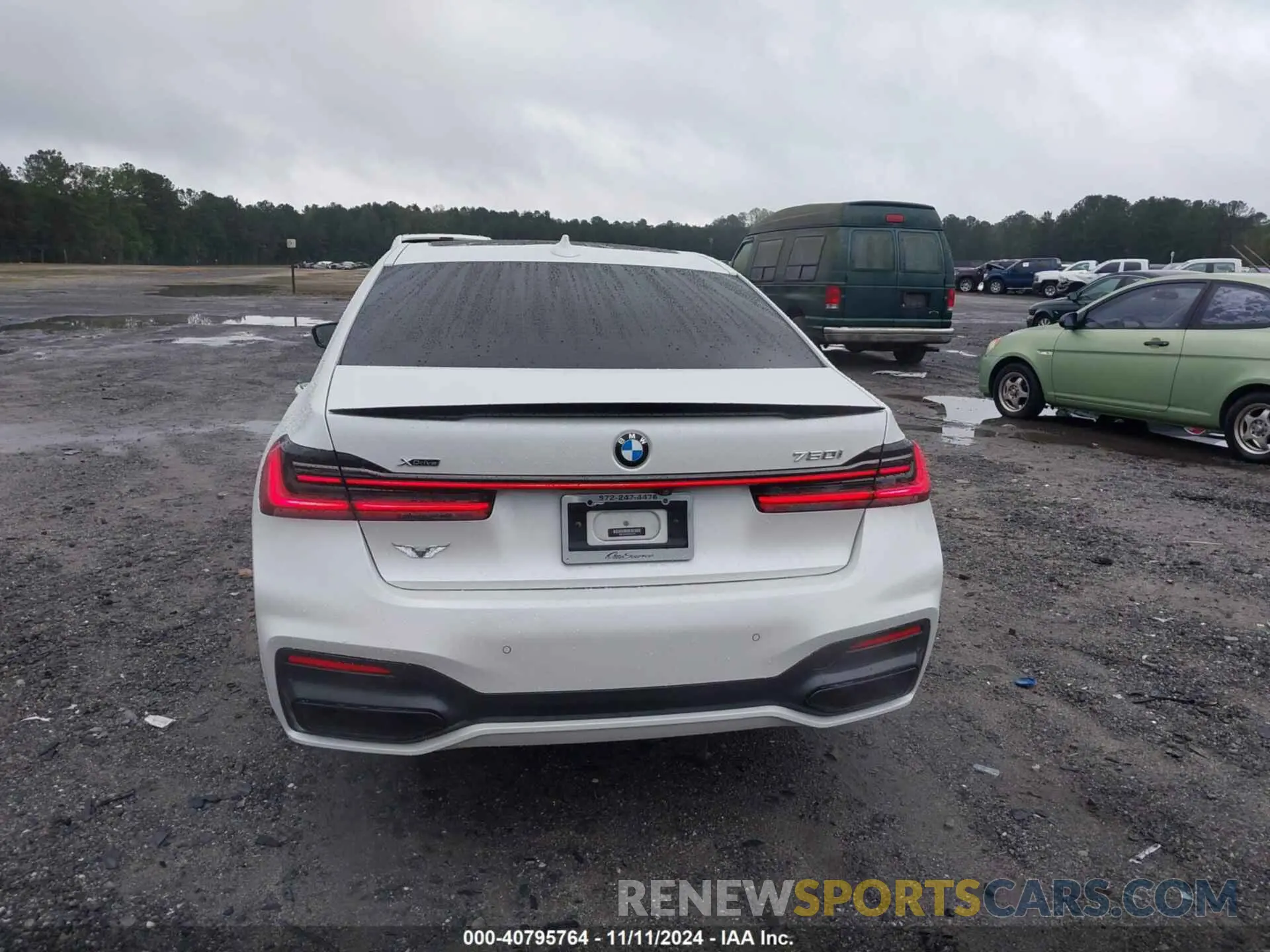 17 Фотография поврежденного автомобиля WBA7U2C09LGM27356 BMW 750I 2020