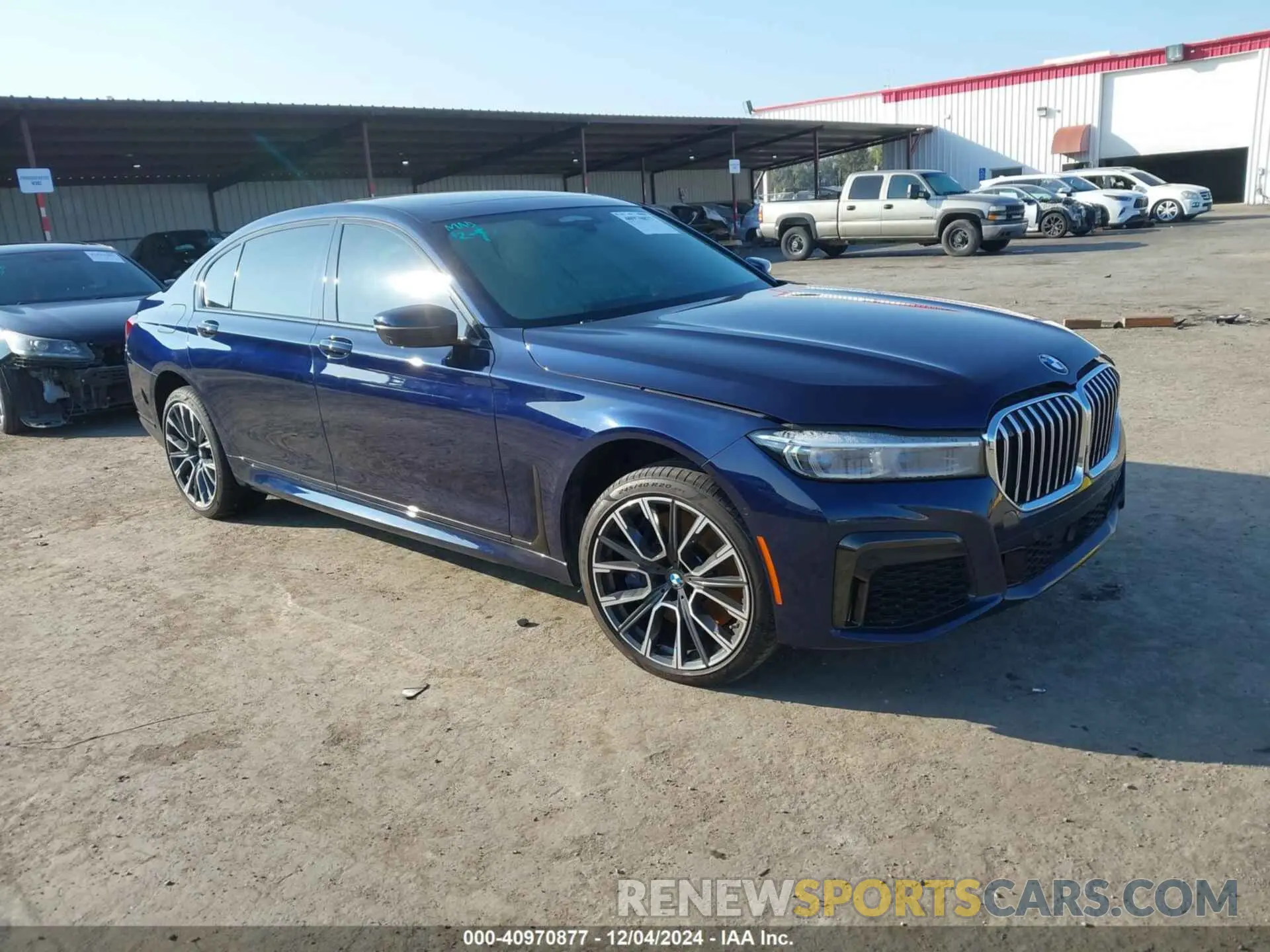 1 Фотография поврежденного автомобиля WBA7U2C09LGM27888 BMW 750I 2020