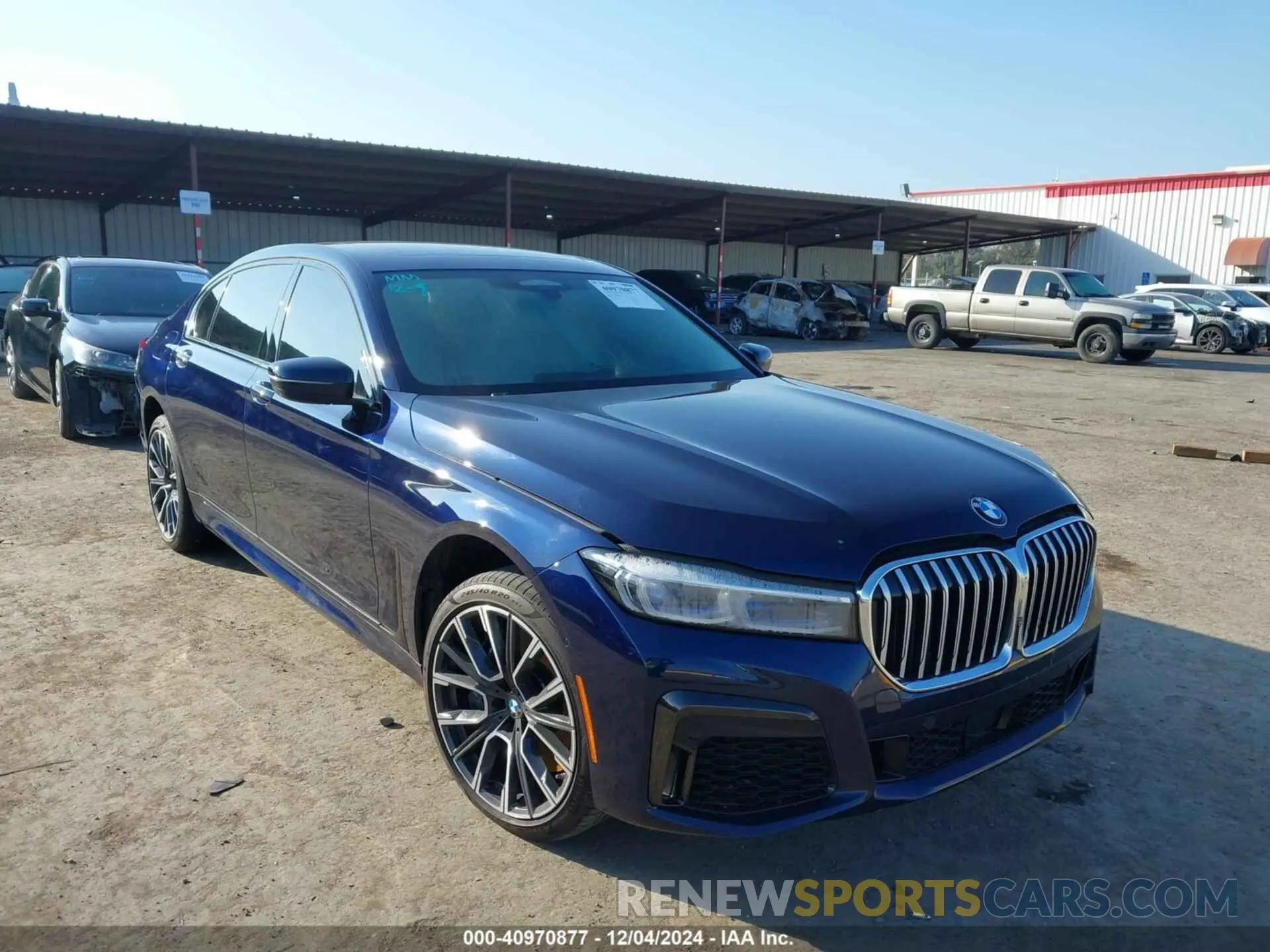 6 Фотография поврежденного автомобиля WBA7U2C09LGM27888 BMW 750I 2020