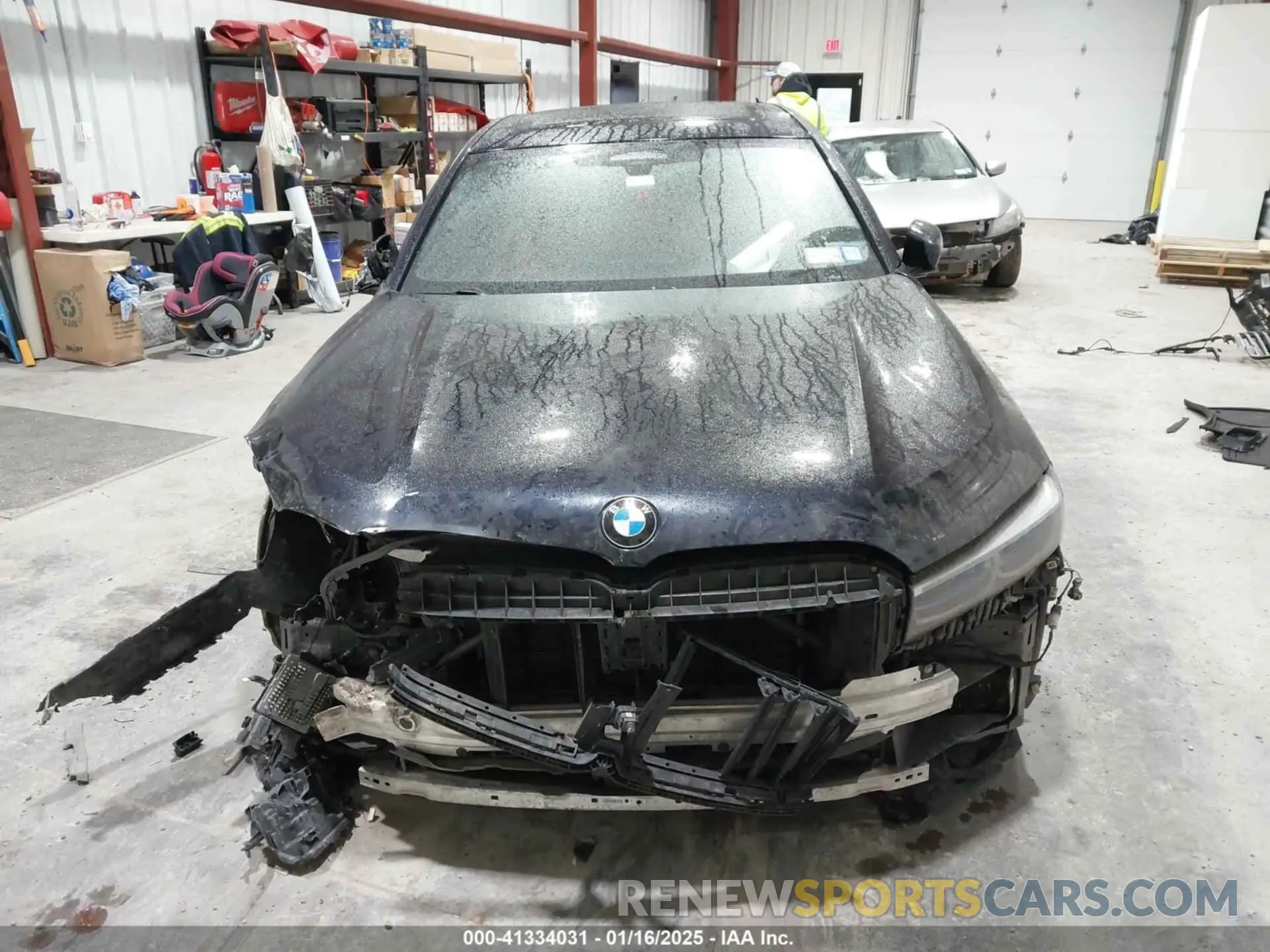 12 Фотография поврежденного автомобиля WBA7U2C0XLGJ59658 BMW 750I 2020