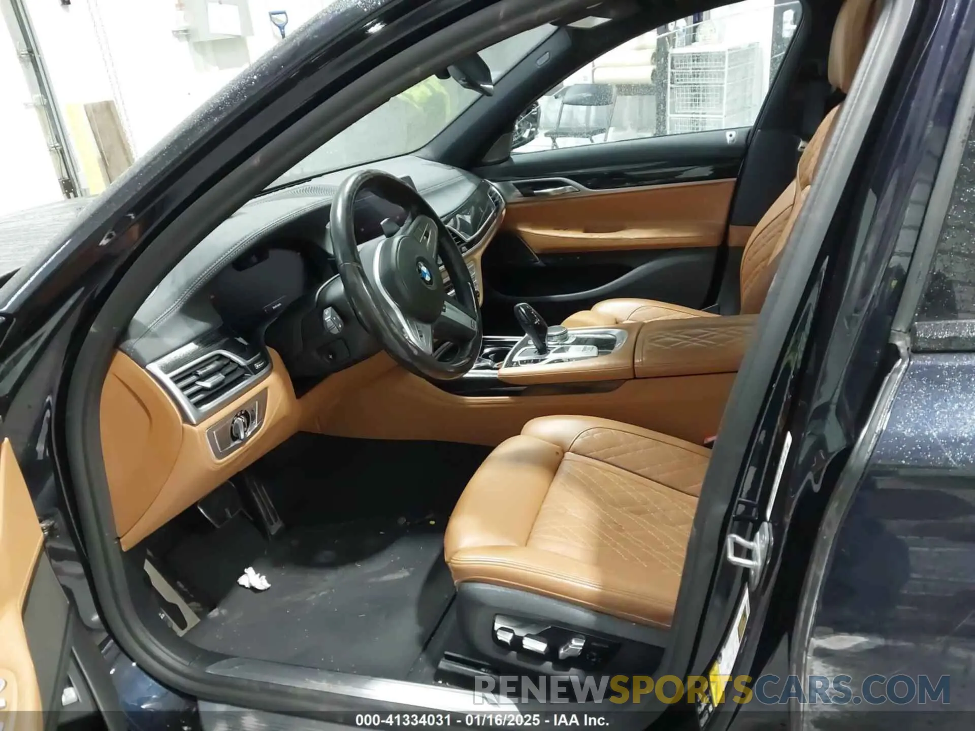 5 Фотография поврежденного автомобиля WBA7U2C0XLGJ59658 BMW 750I 2020