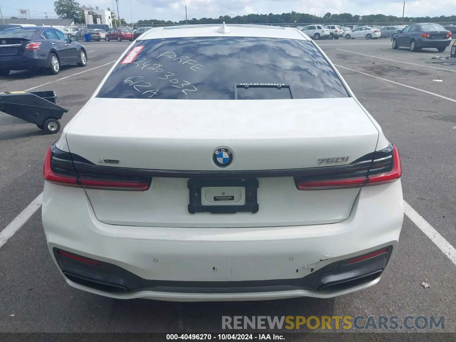 16 Фотография поврежденного автомобиля WBA7U2C0XLGM26880 BMW 750I 2020