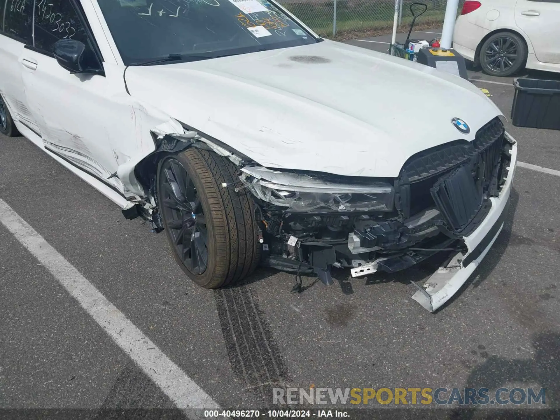 6 Фотография поврежденного автомобиля WBA7U2C0XLGM26880 BMW 750I 2020