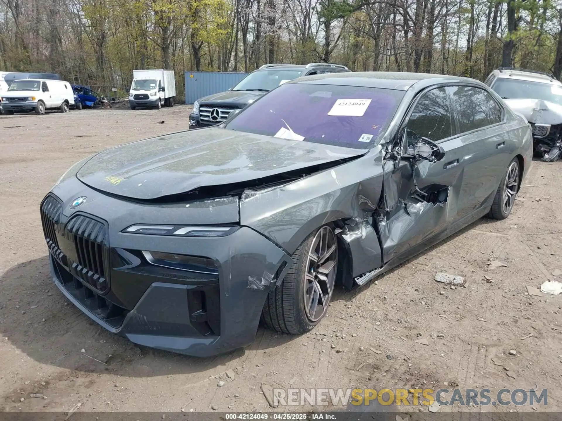 2 Фотография поврежденного автомобиля WBA33EJ06PCN52270 BMW 760 2023