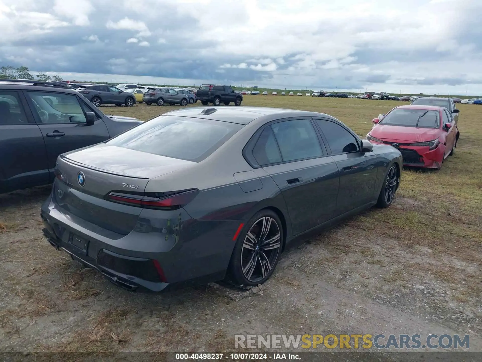 4 Фотография поврежденного автомобиля WBA33EJ08PCN66400 BMW 760 2023