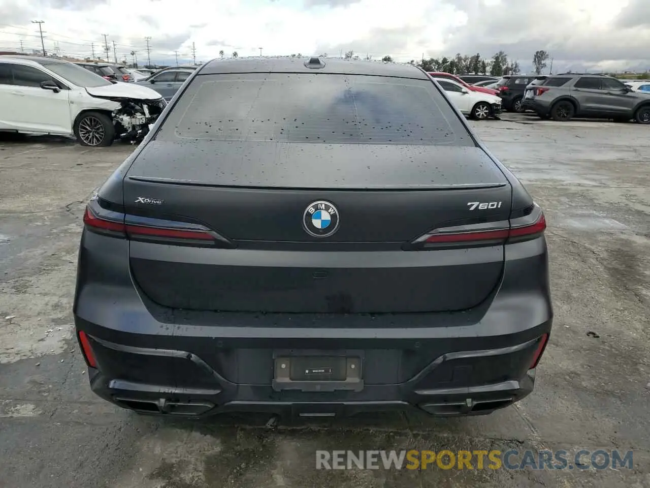 6 Фотография поврежденного автомобиля WBA33EJ01RCR24066 BMW 760 XI 2024