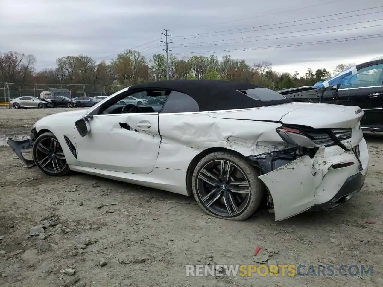 2 Photograph of a damaged car WBAFY4C57KBX29392 BMW 8 SERIES 2019