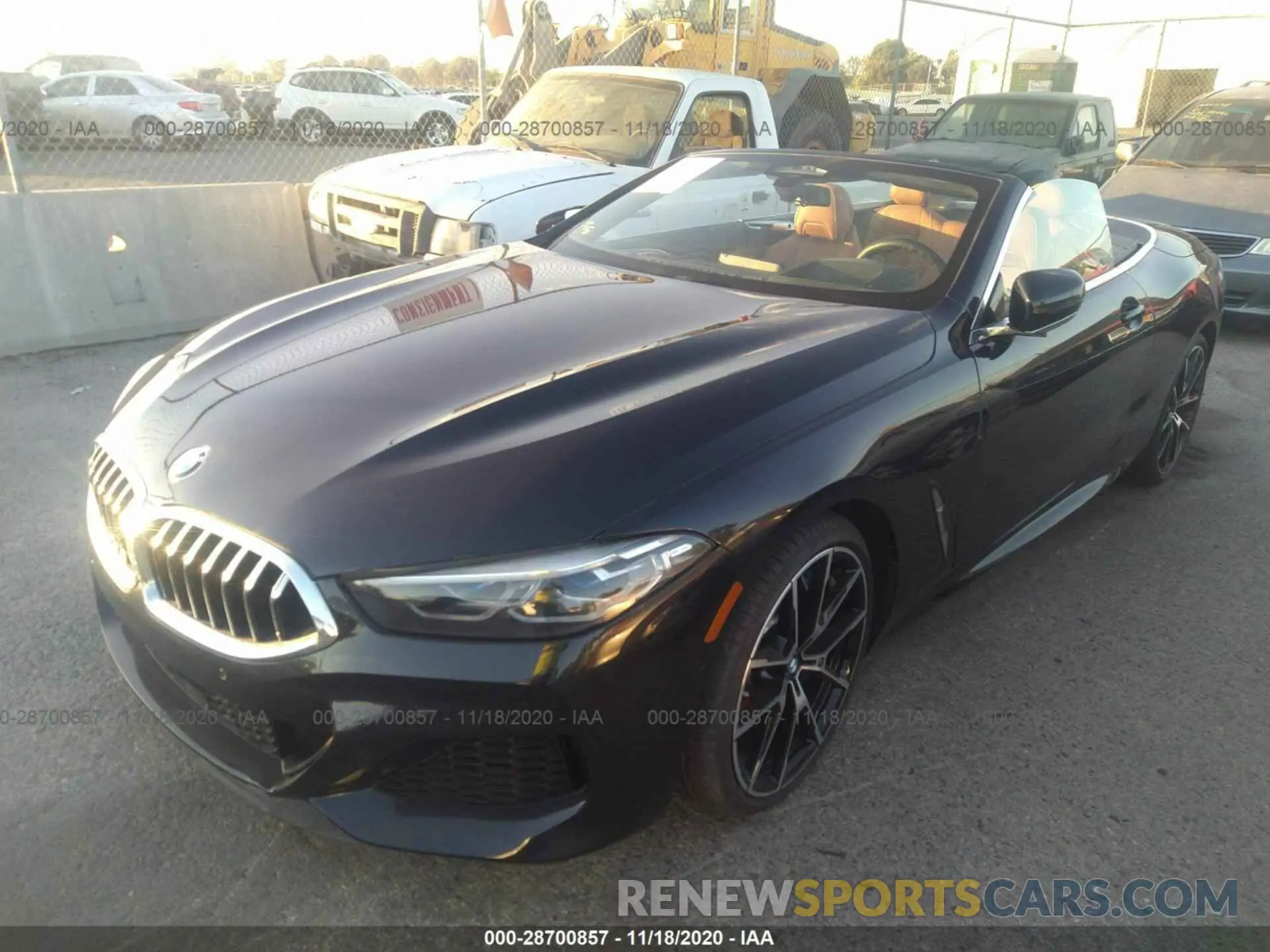 2 Photograph of a damaged car WBAFY4C5XKBJ98754 BMW 8 SERIES 2019