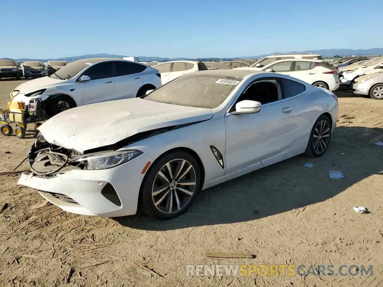 1 Photograph of a damaged car WBAAE2C08LBP61992 BMW 8 SERIES 2020