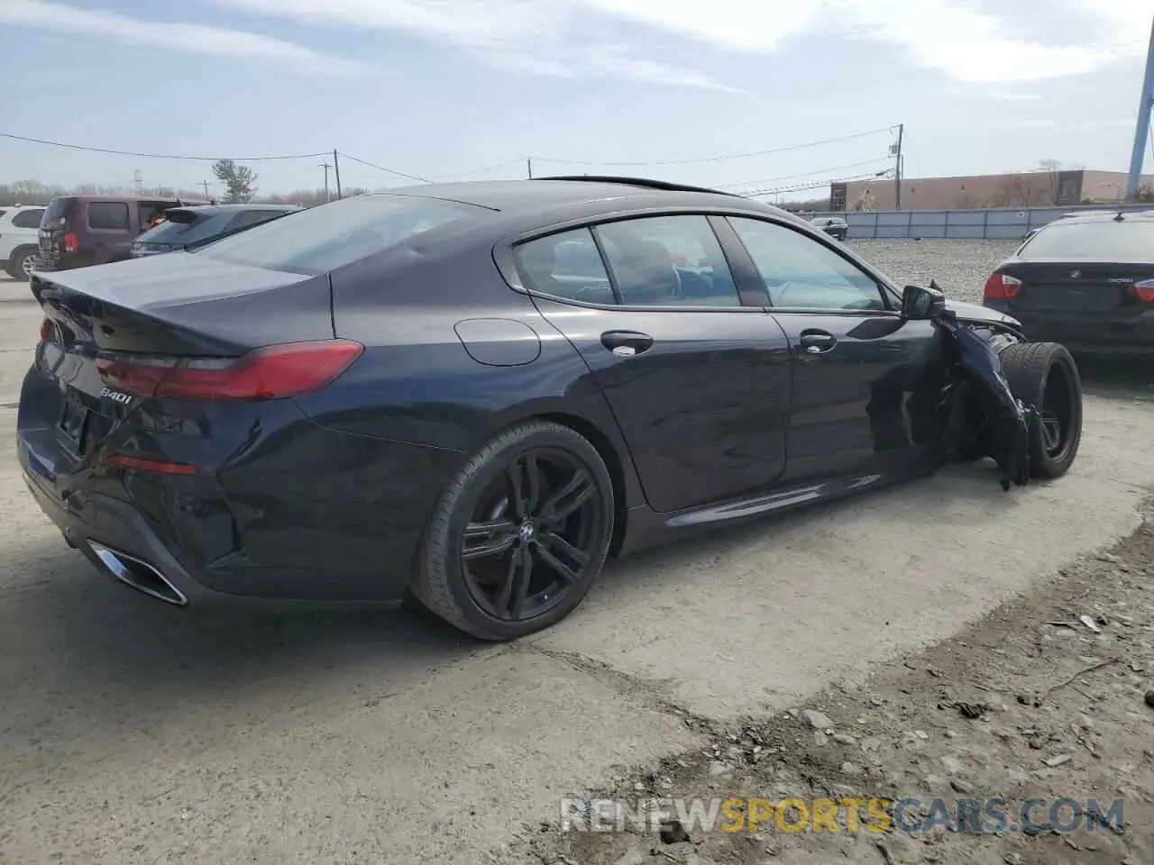 3 Photograph of a damaged car WBAGV4C0XLCD97822 BMW 8 SERIES 2020