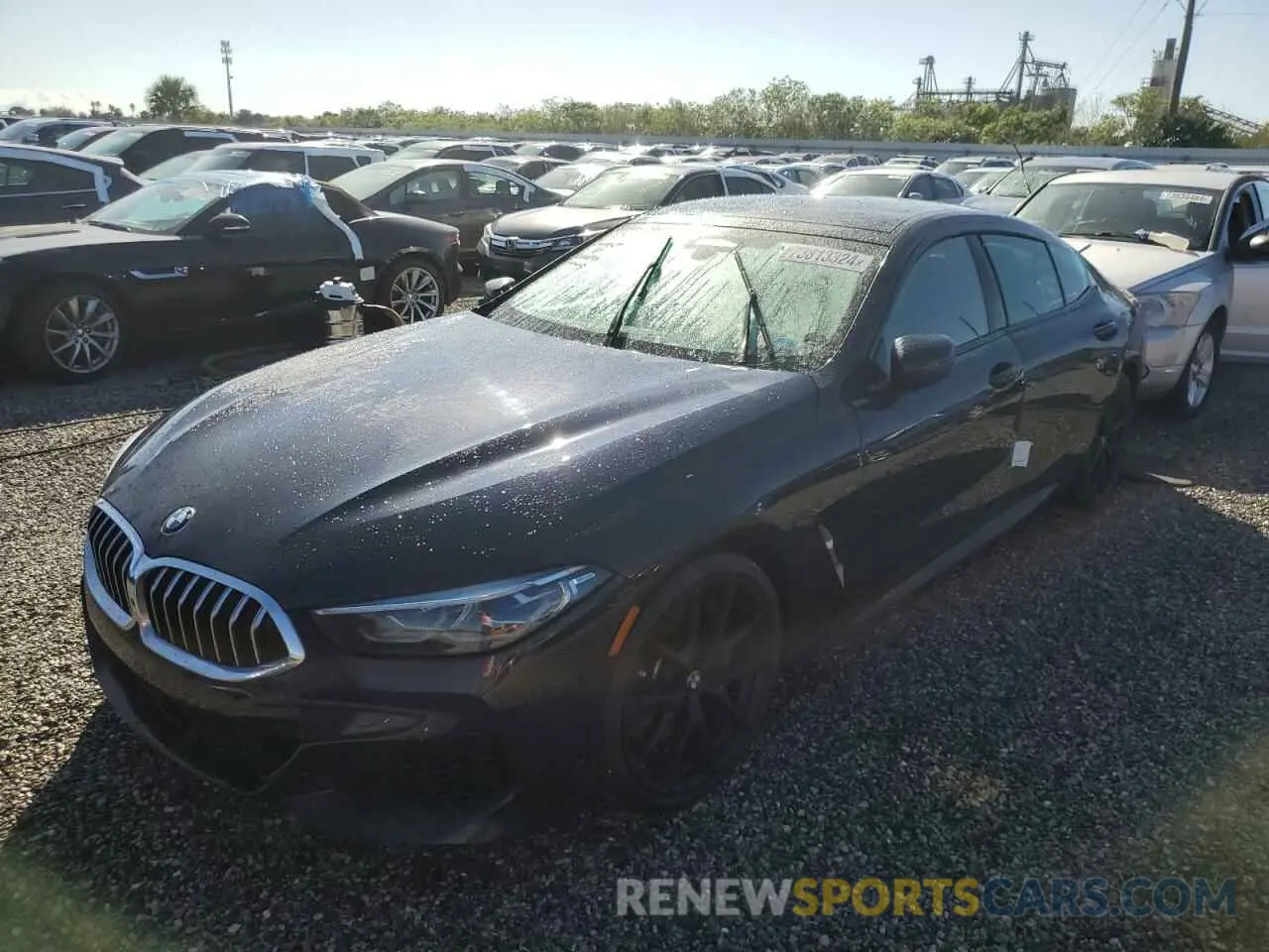 1 Фотография поврежденного автомобиля WBAGV2C04NCJ34178 BMW 8 SERIES 2022