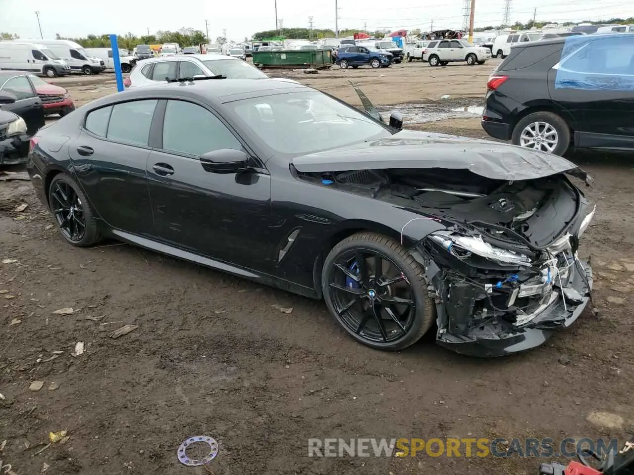 4 Photograph of a damaged car WBAGV4C09NCK23692 BMW 8 SERIES 2022